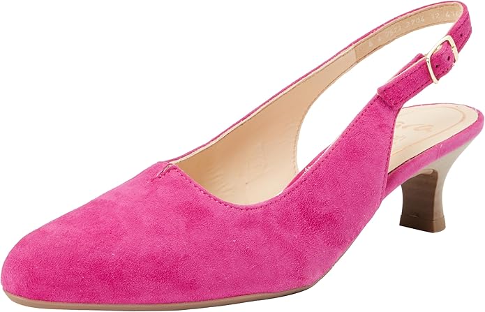 ARA SHOES Women's Sling PINK SUEDE