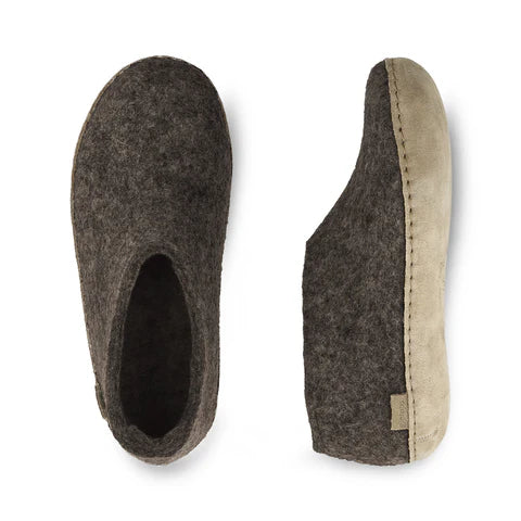 GLERUPS SLIPPERS SHOE LEATHER
