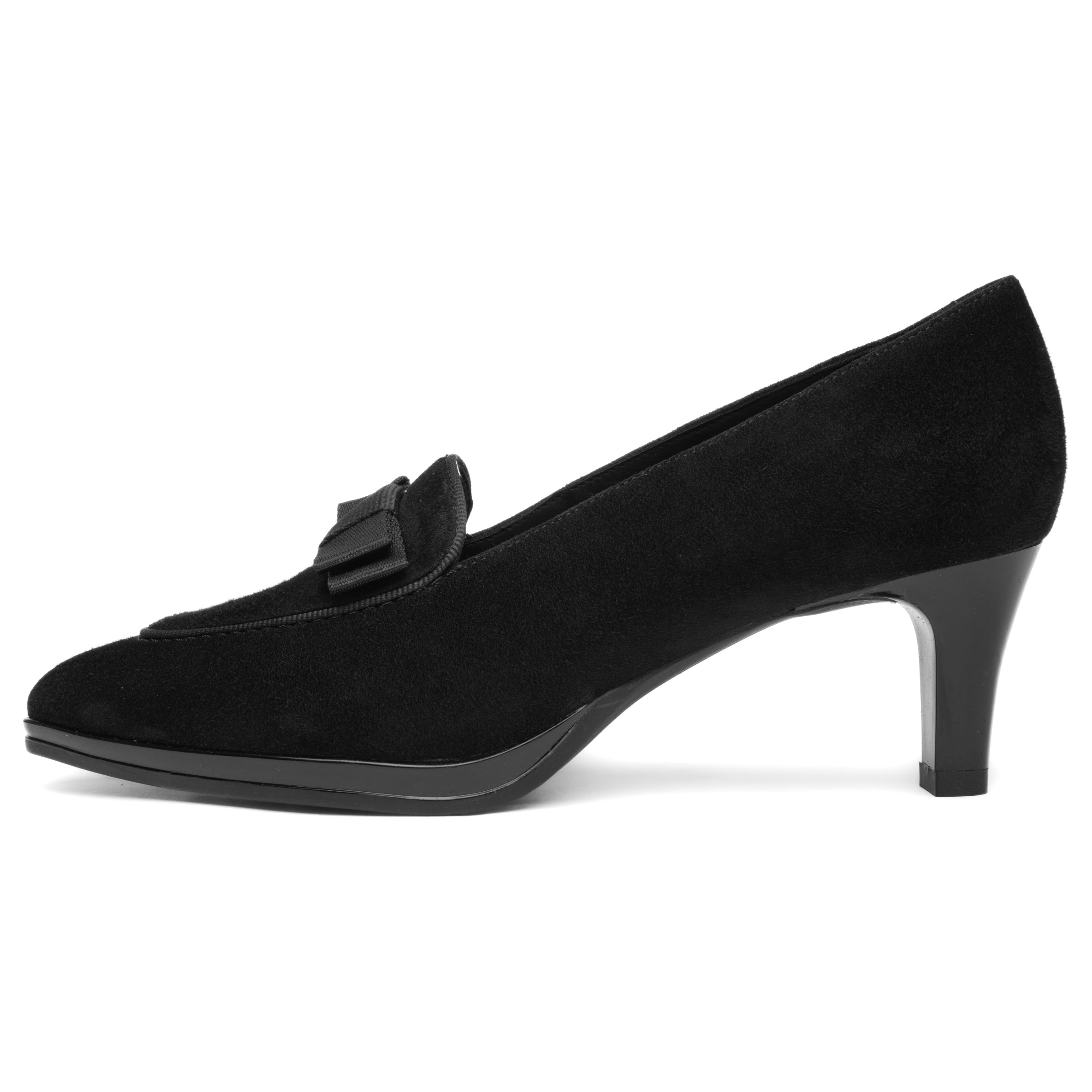 ARA SHOES Azalea Black Suede Leather