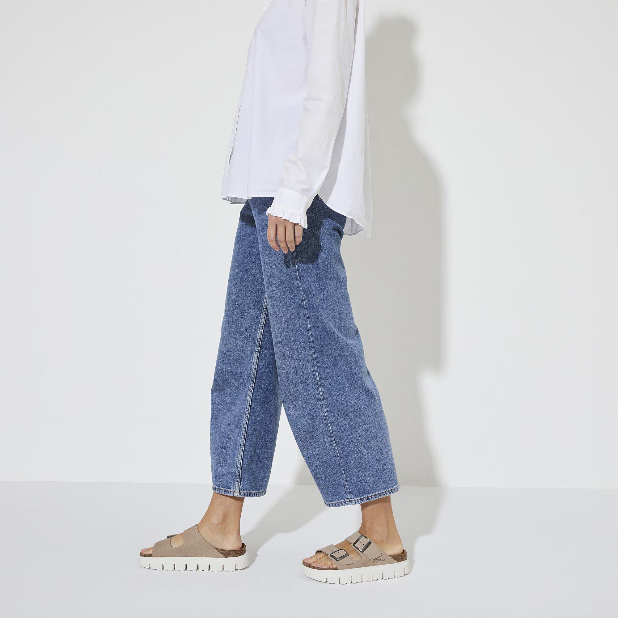 BIRKENSTOCK Arizona Chunky Suede Leather