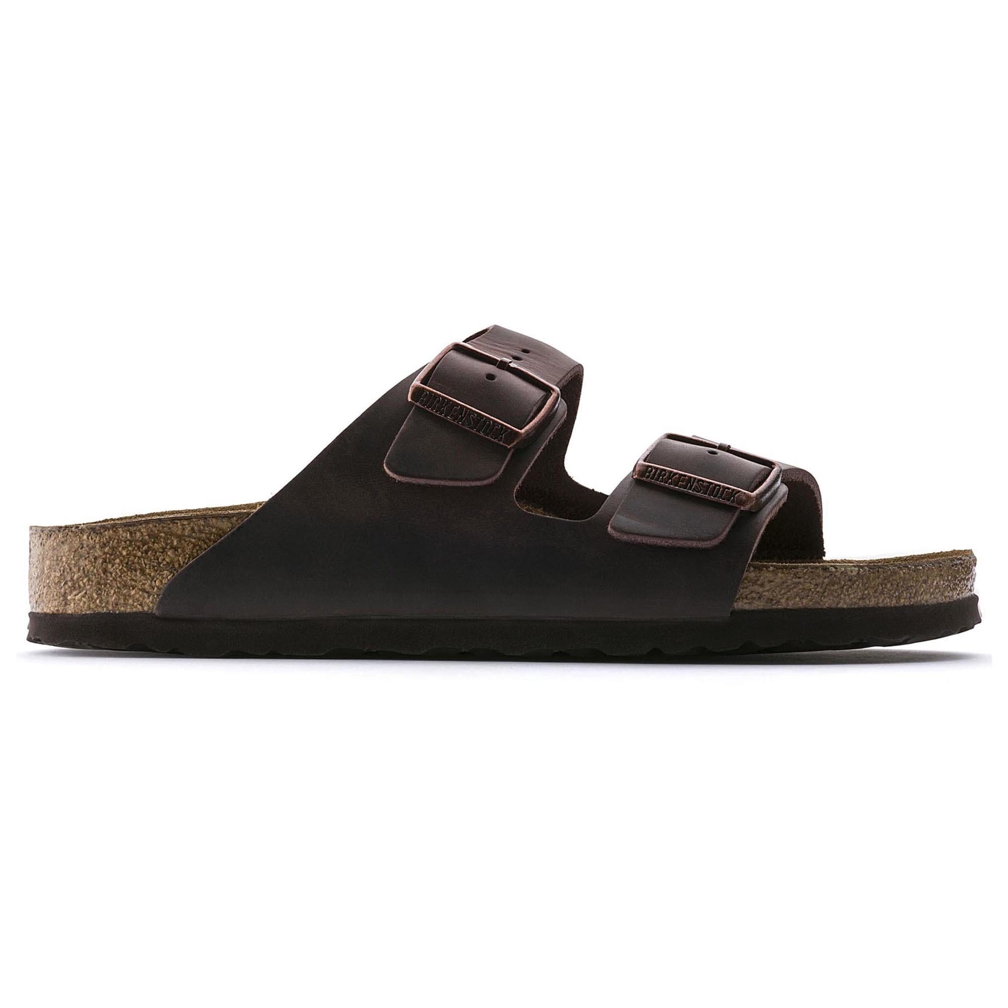 BIRKENSTOCK ARIZONA SOFT FOOTBED HABANA OILED LEATHER