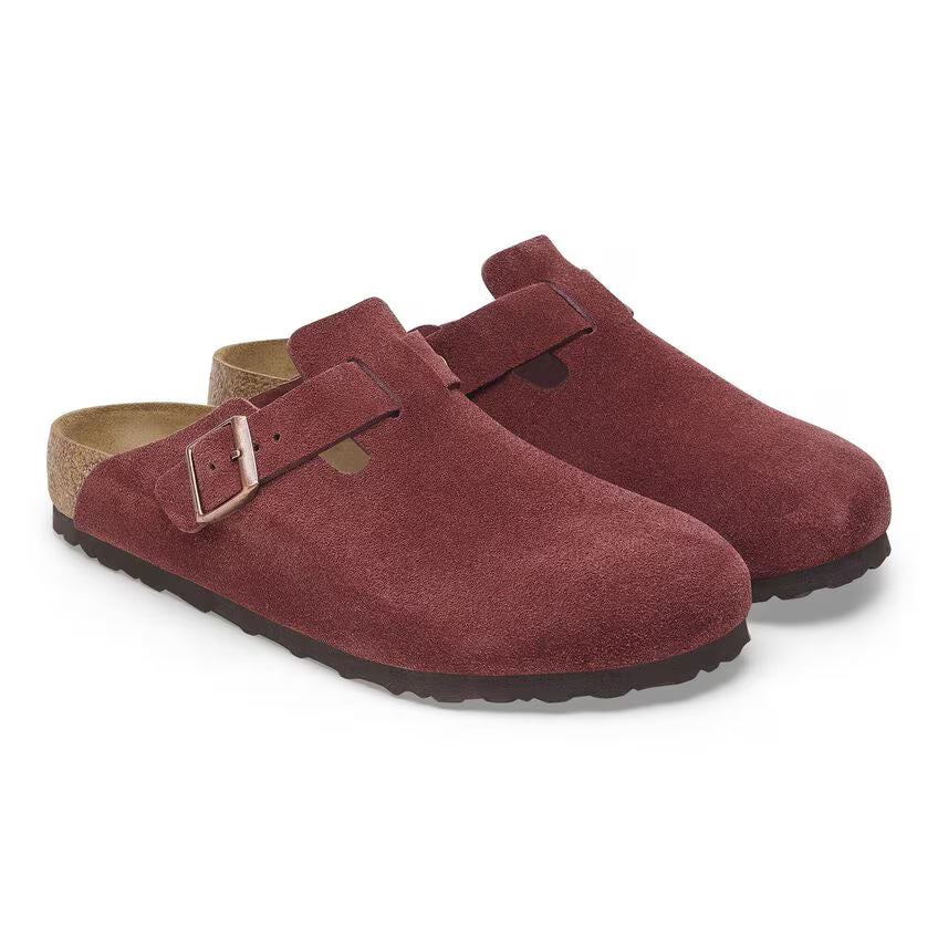 BIRKENSTOCK Boston Suede Leather