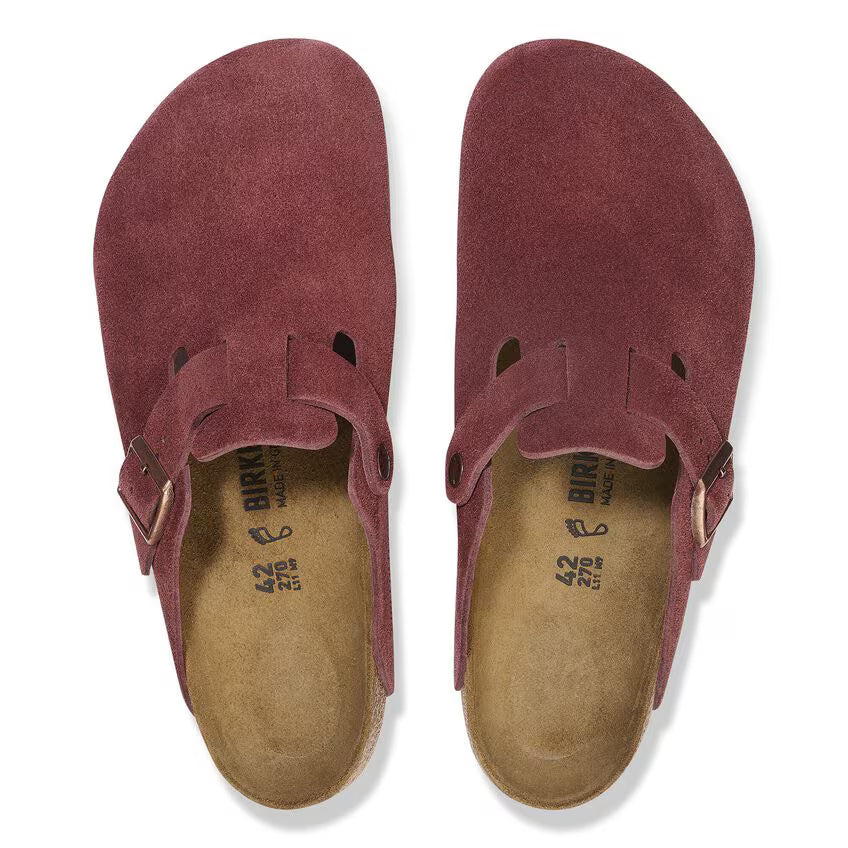 BIRKENSTOCK Boston Suede Leather