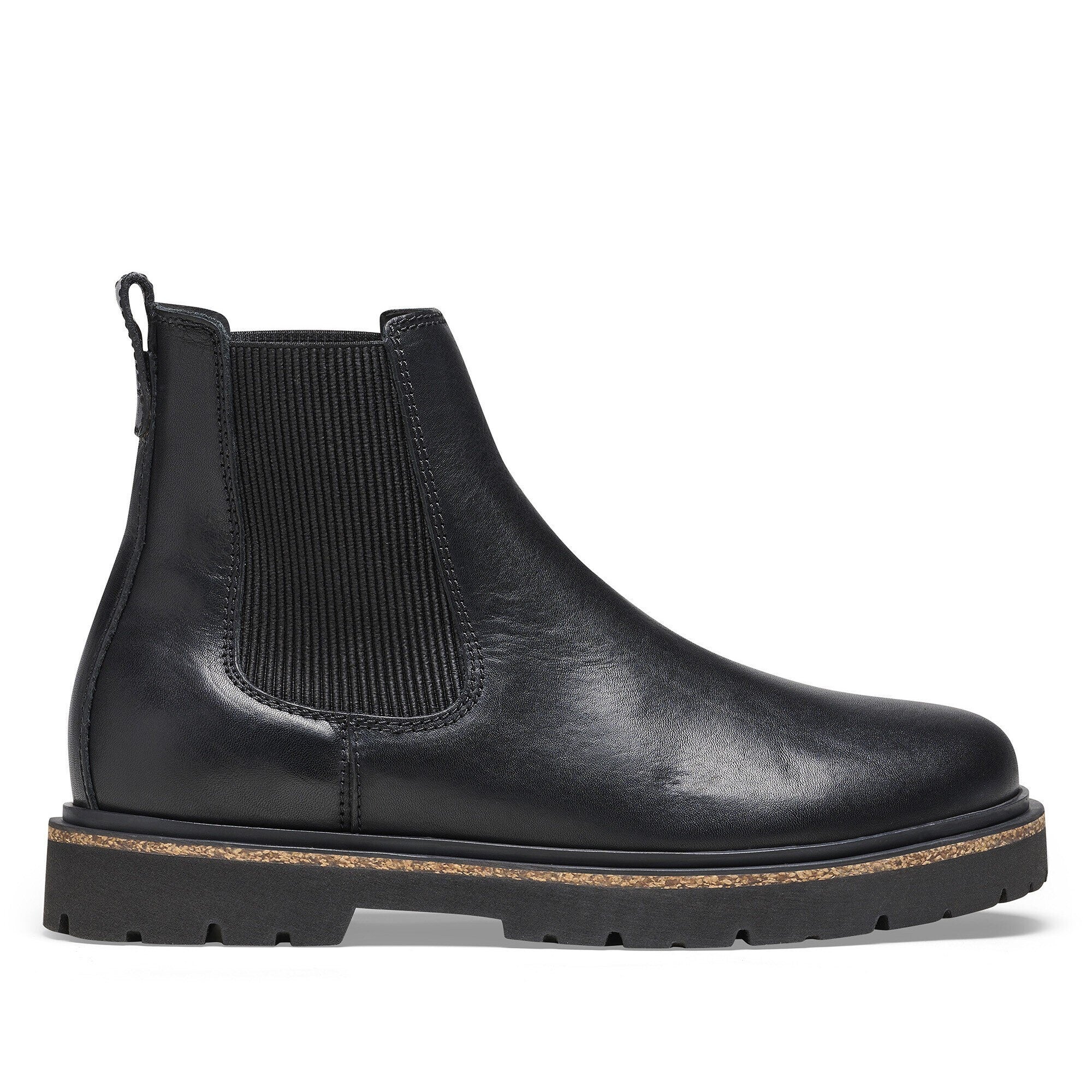 BIRKENSTOCK HIGHWOOD SLIP-ON EN CUIR NOIR