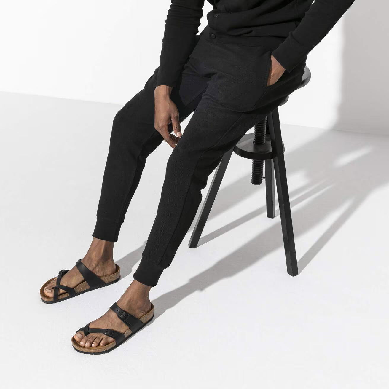 BIRKENSTOCK MAYARI BIRKO FLOR NOIR