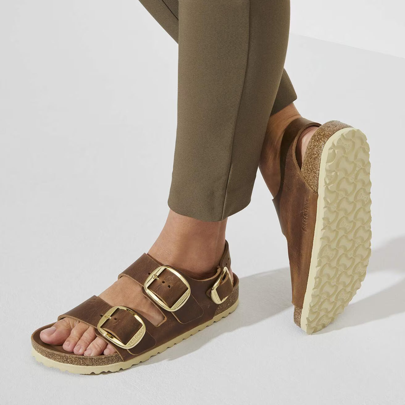 BIRKENSTOCK MILANO BIG BUCKLE BACKSTRAP SANDAL