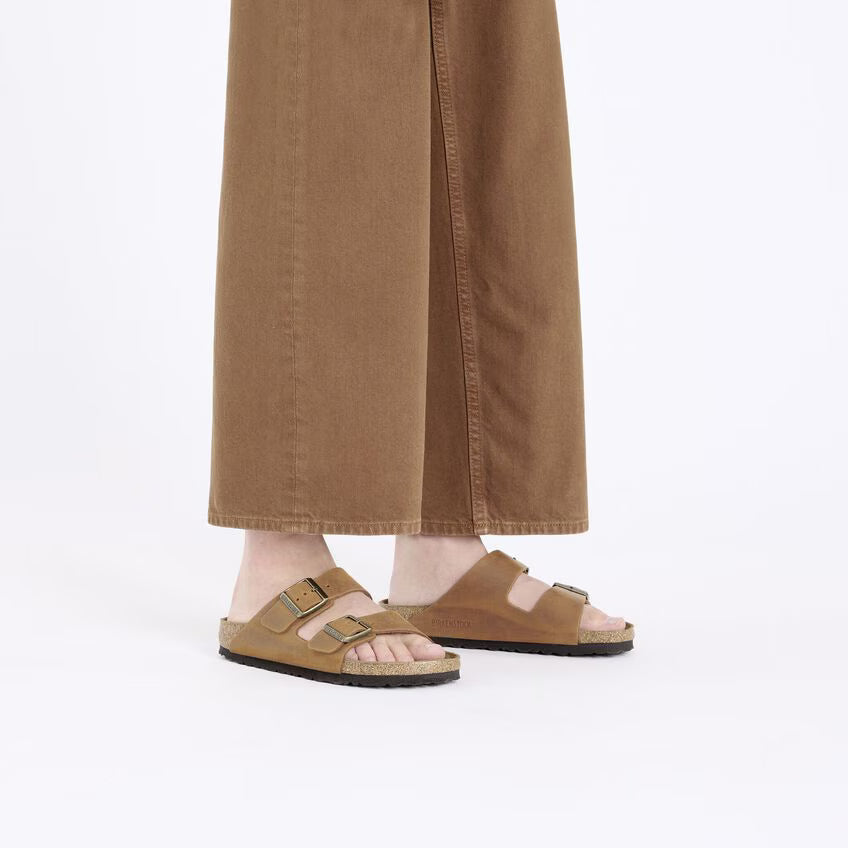 BIRKENSTOCK ARIZONA CUIR HUILÉ COGNAC
