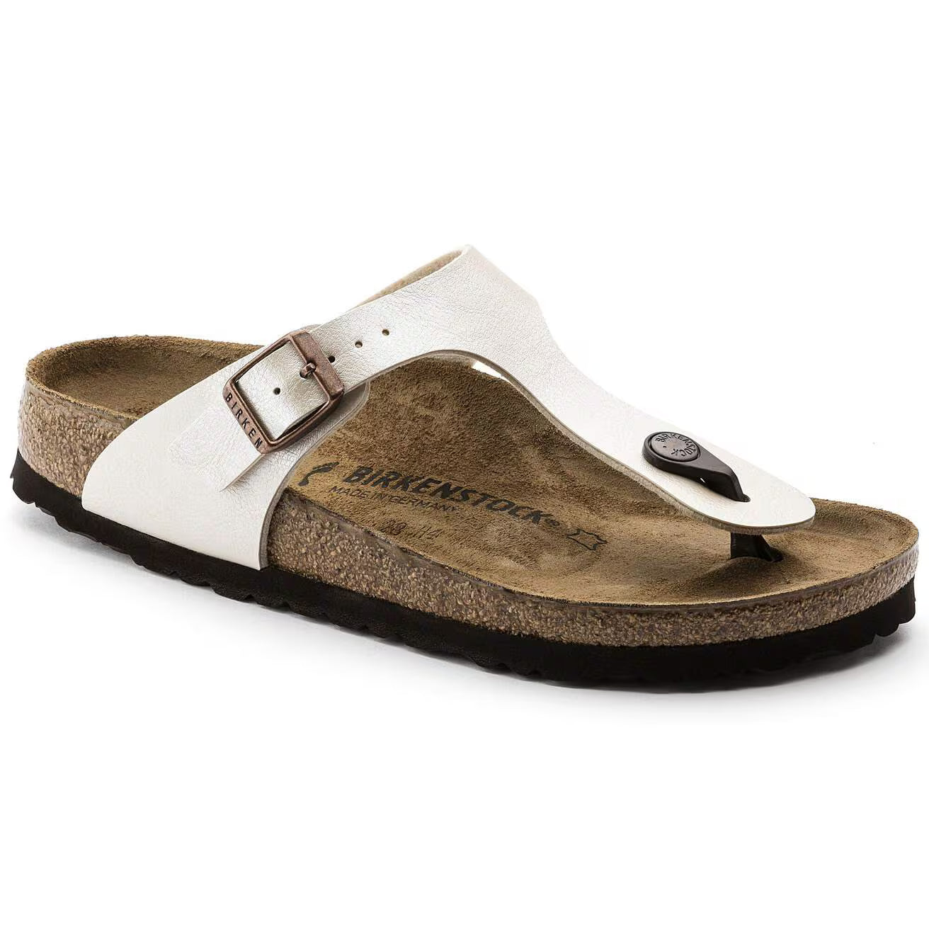 BIRKENSTOCK GIZEH BF GRACEFUL PEARL BLANC