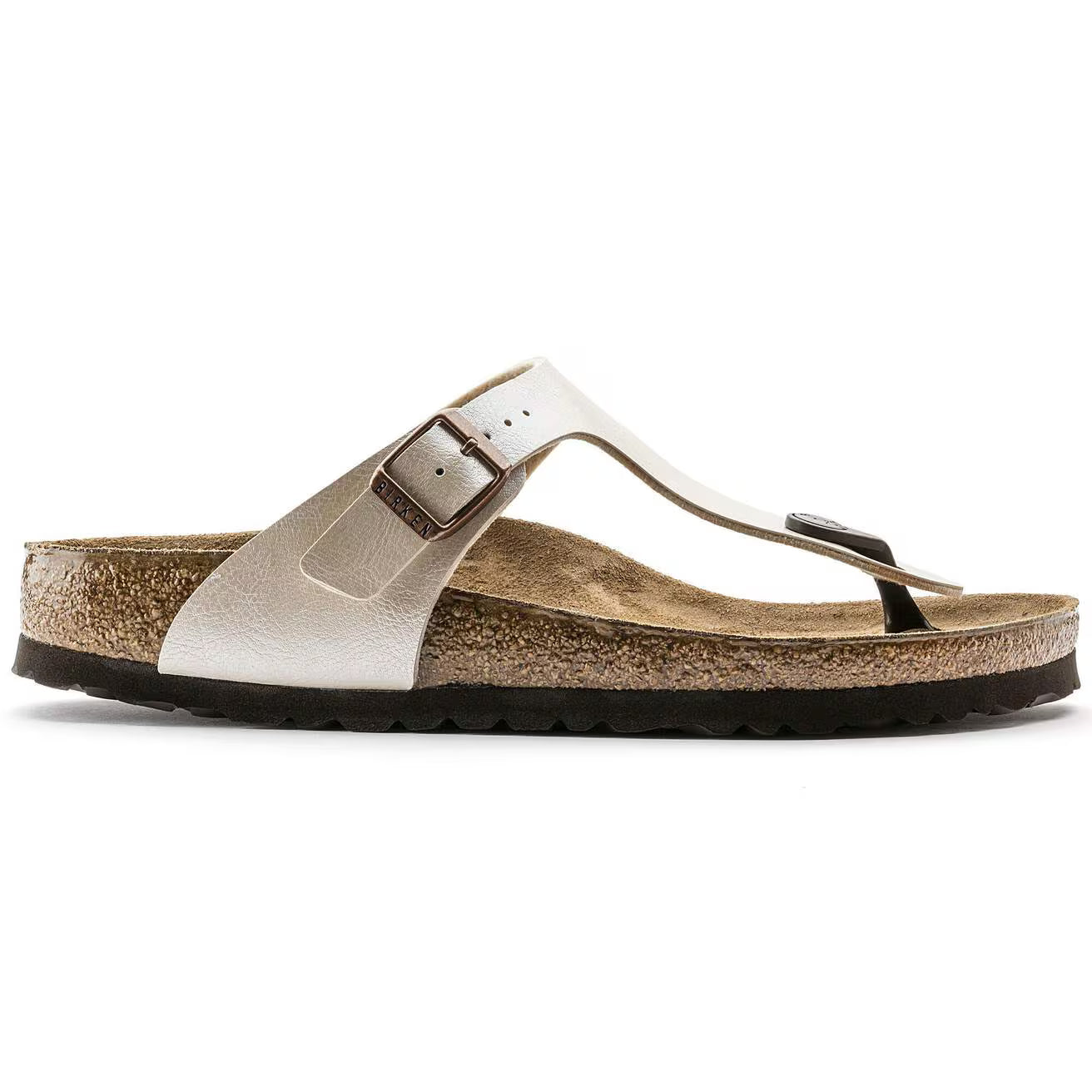 BIRKENSTOCK GIZEH BF GRACEFUL PEARL BLANC