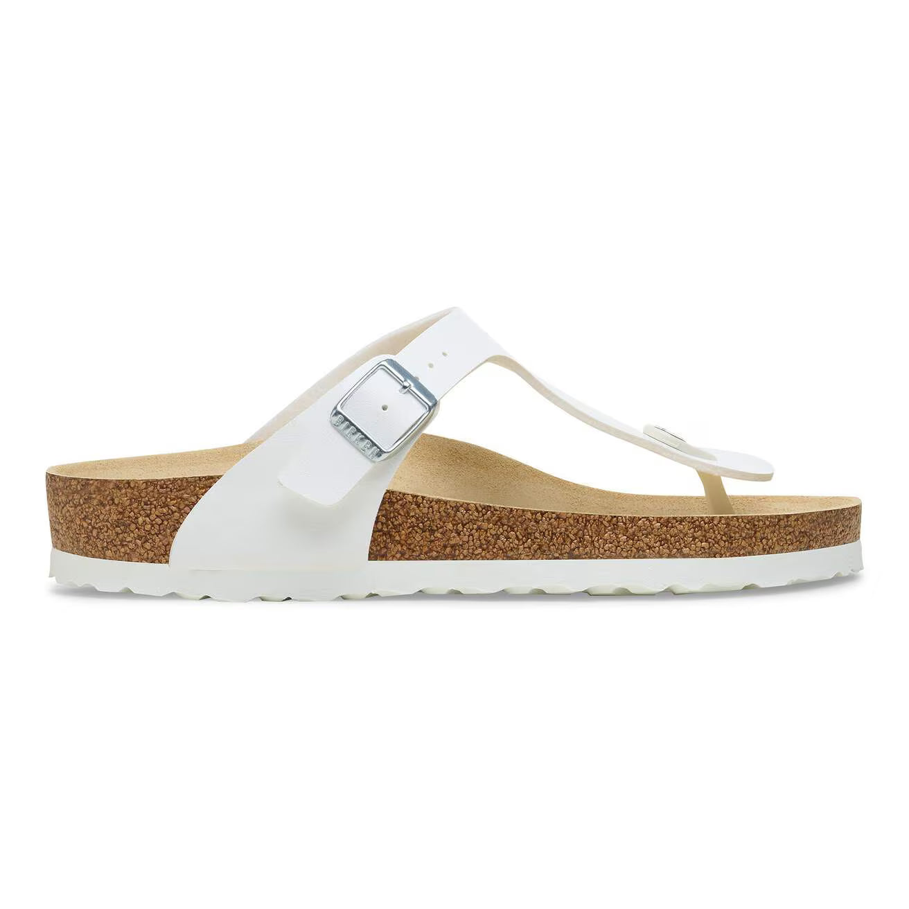BIRKENSTOCK GIZEH BIRKO FLOR BLANC