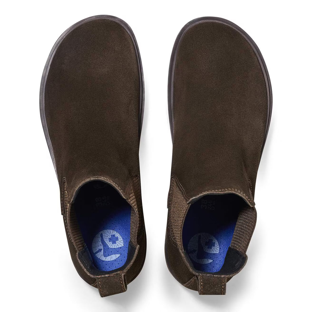 BIRKENSTOCK HIGHWOOD SLIP-ON EN DAIM MOKA