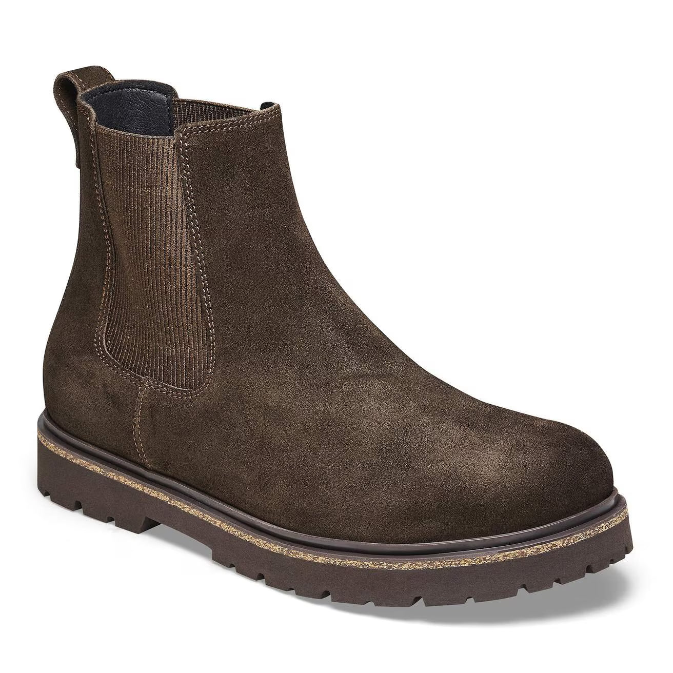 BIRKENSTOCK HIGHWOOD M SLIP-ON EN DAIM MOKA