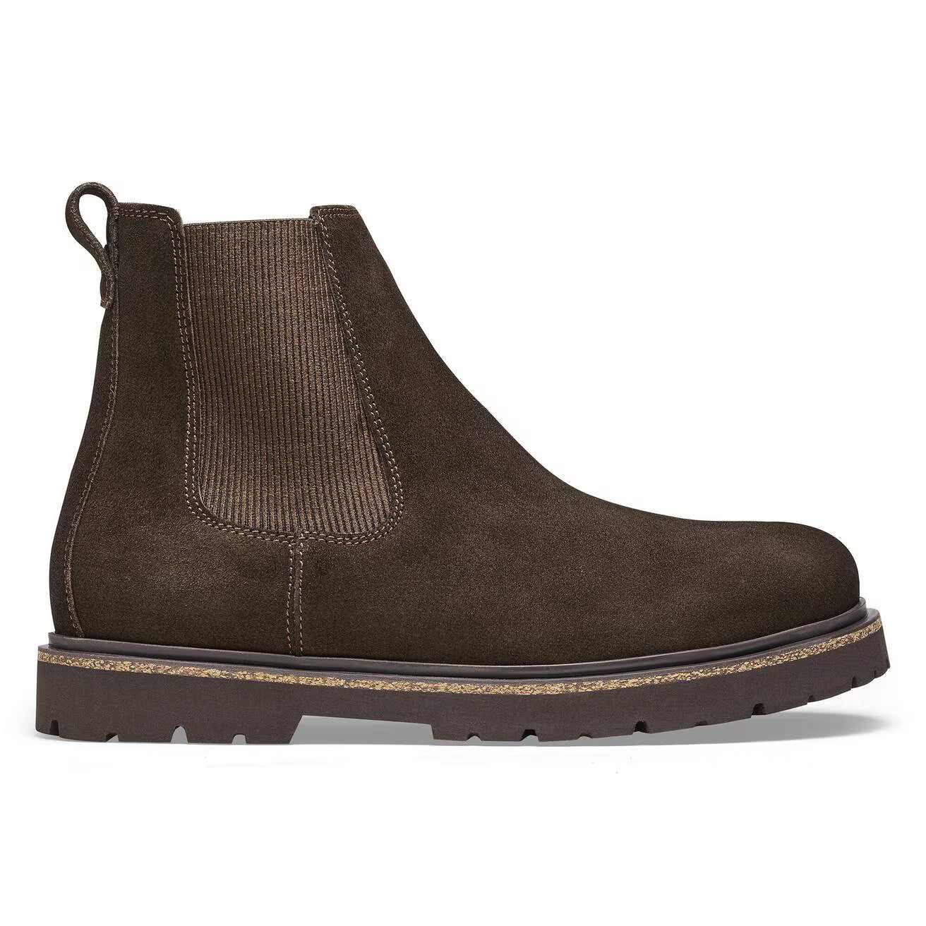 BIRKENSTOCK HIGHWOOD M SLIP-ON EN DAIM MOKA