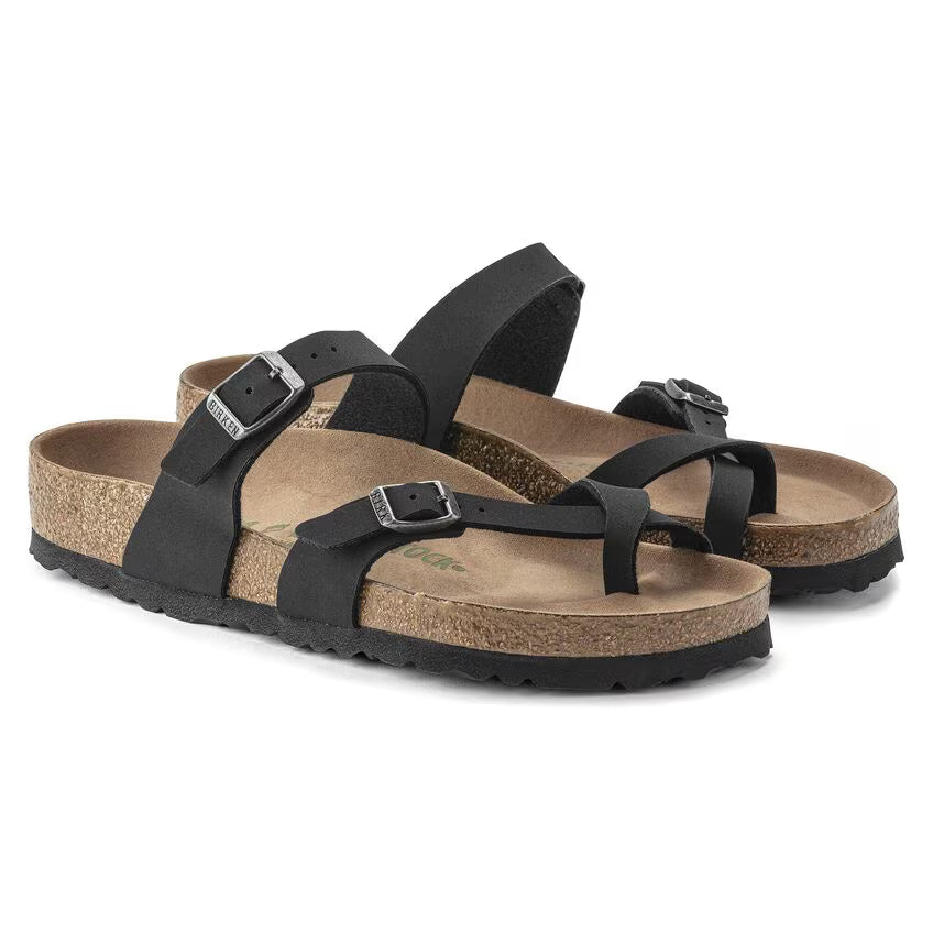 BIRKENSTOCK MAYARI VEGAN NOIR BIRKOBUC