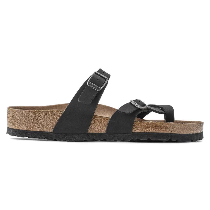 BIRKENSTOCK MAYARI VEGAN NOIR BIRKOBUC
