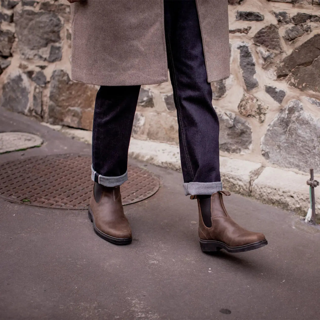 BLUNDSTONE 2029 ROBE MARRON ANTIQUE