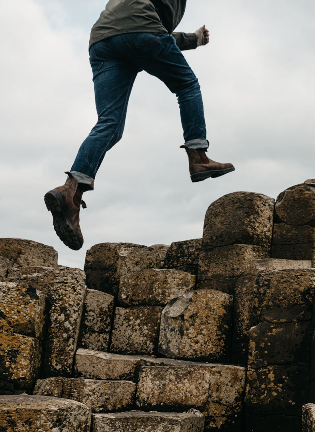BLUNDSTONE 585 CLASSIC RUSTIC BROWN