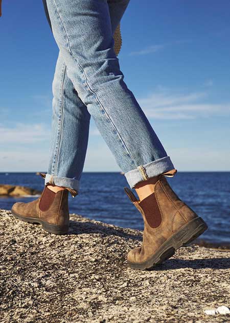 BLUNDSTONE 585 CLASSIC RUSTIC BROWN