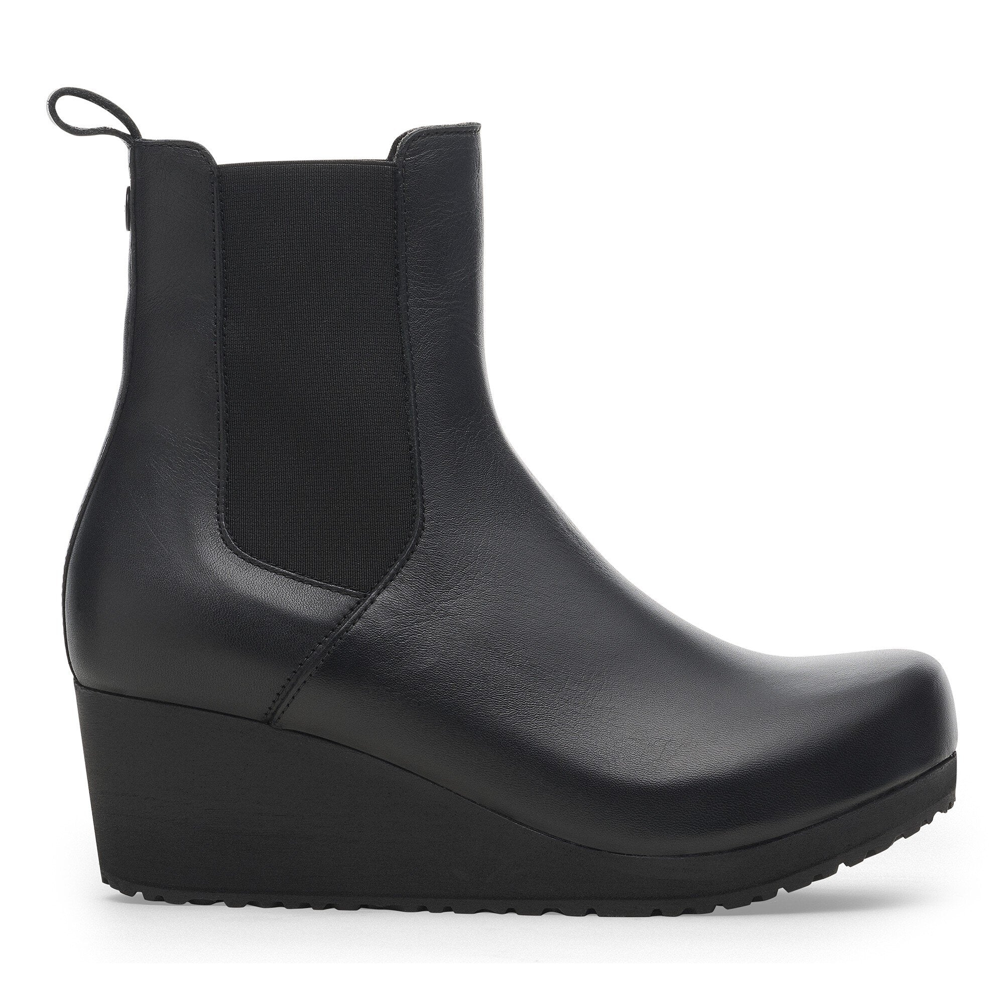 Birkenstock Ebba Slip On Leather Black