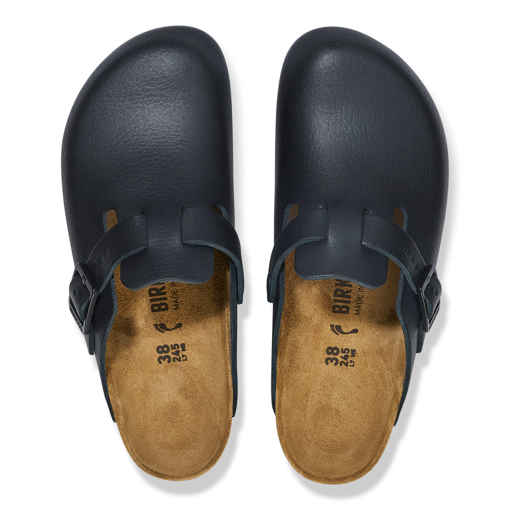 BIRKENSTOCK P BOSTON PRO BLACK LEATHER