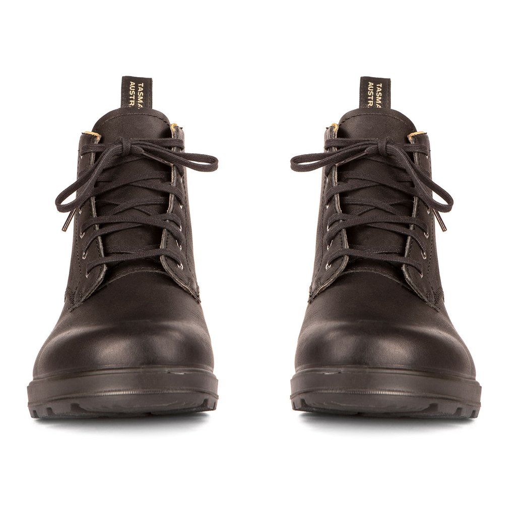 BLUNDSTONE 1938 ORIGINAL DOUBLÉE EN CUIR ET LACETS NOIRS