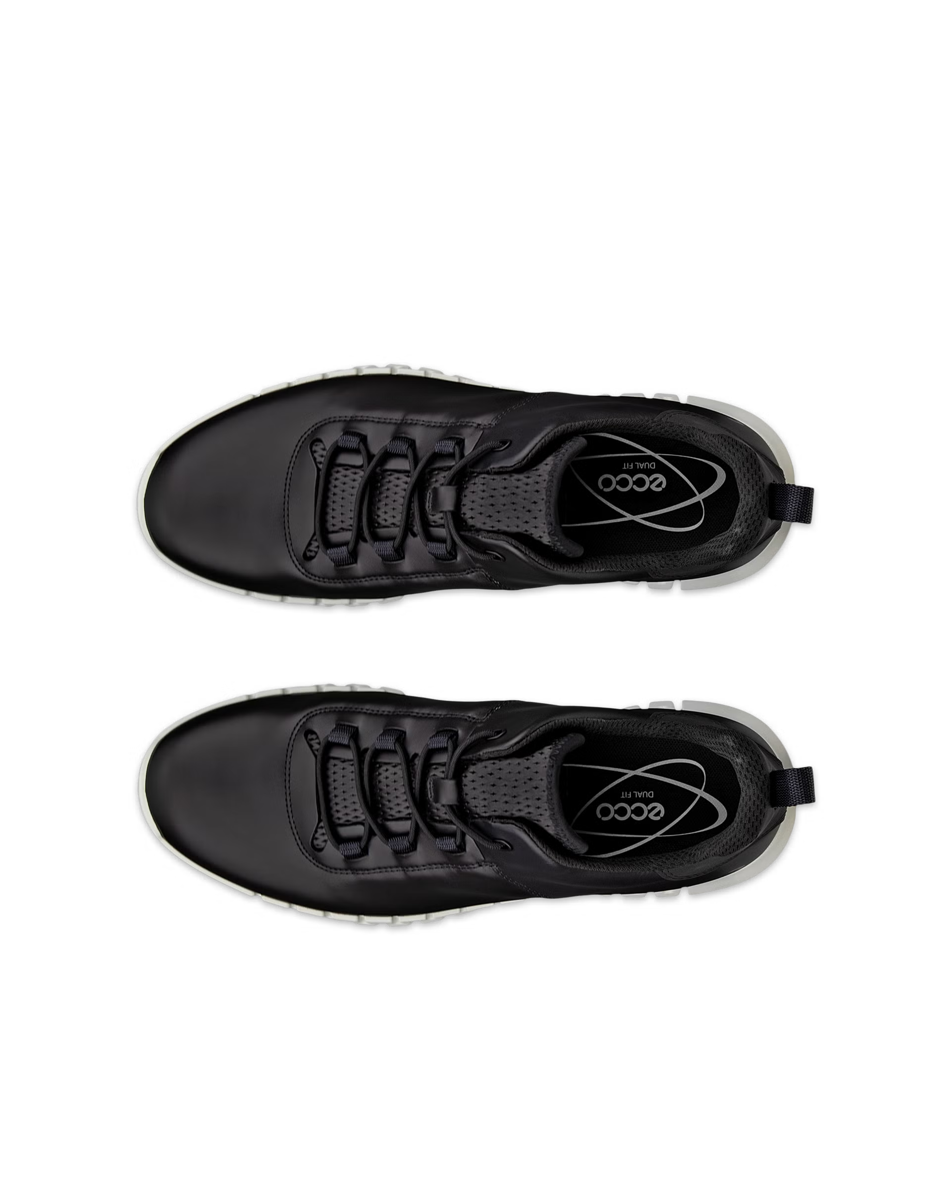 Baskets à lacets ECCO GRUUV M en cuir noir