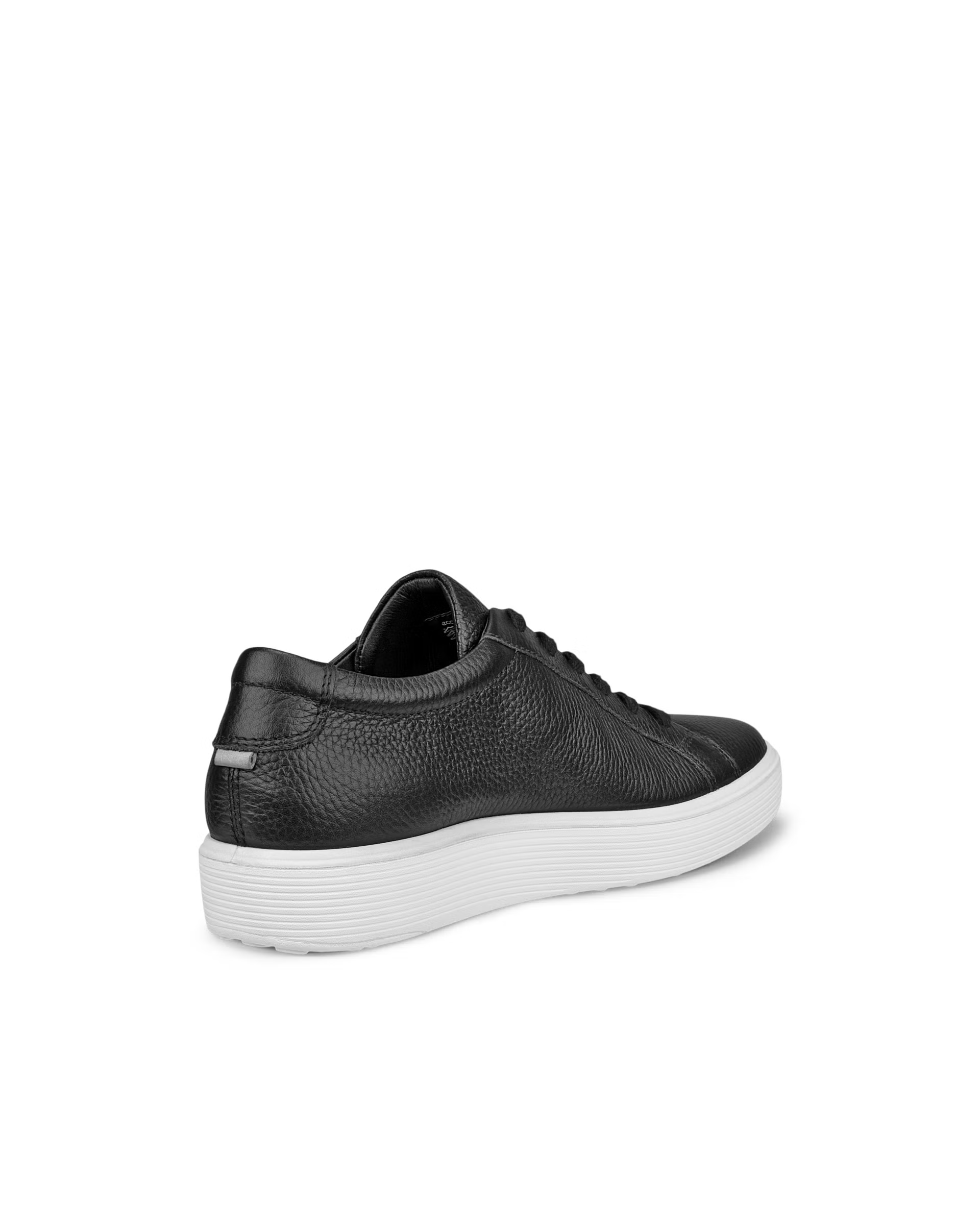 Baskets à lacets ECCO SOFT 60 pour femme en cuir noir