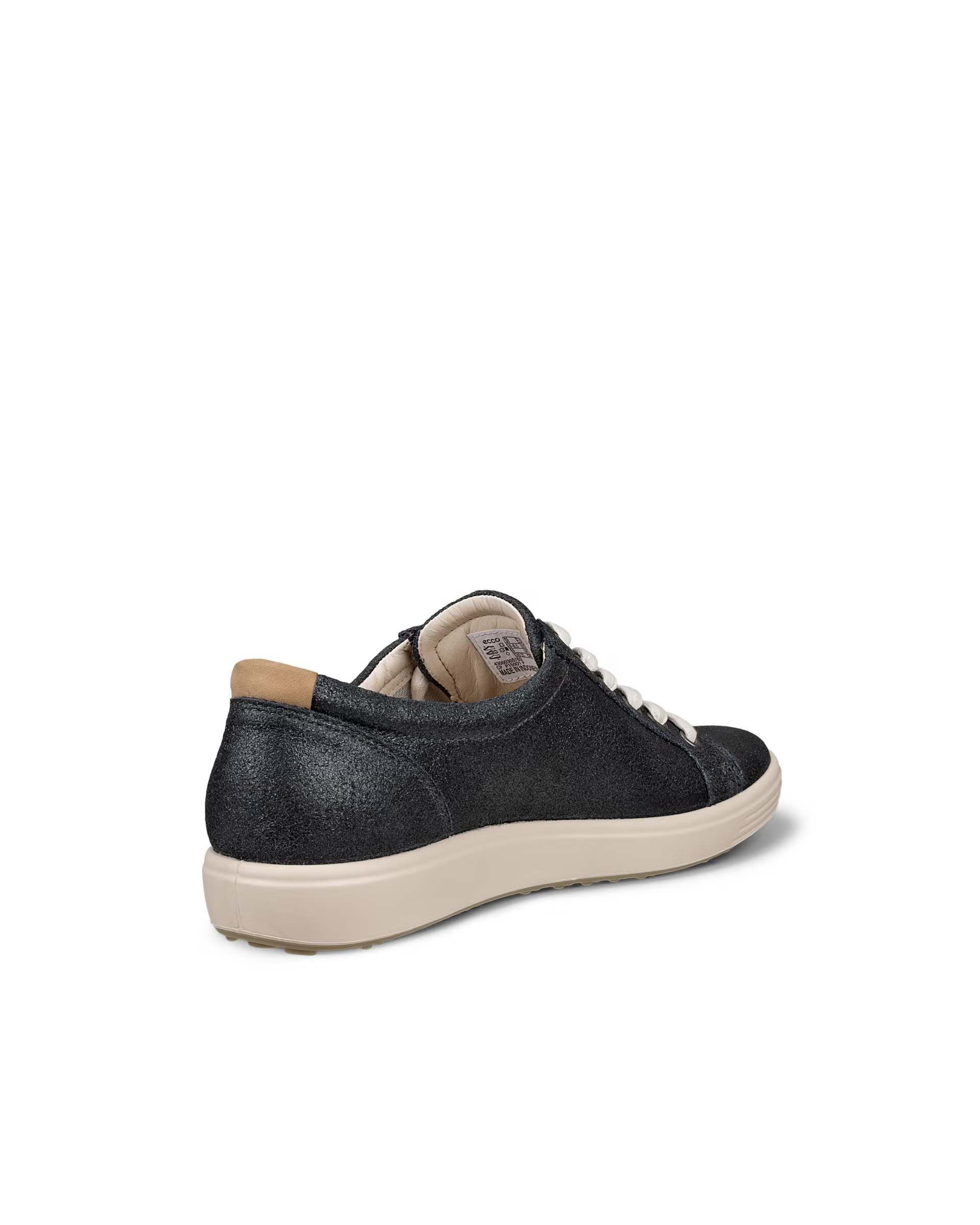 Baskets à lacets ECCO SOFT 7 W argentées et lourdes