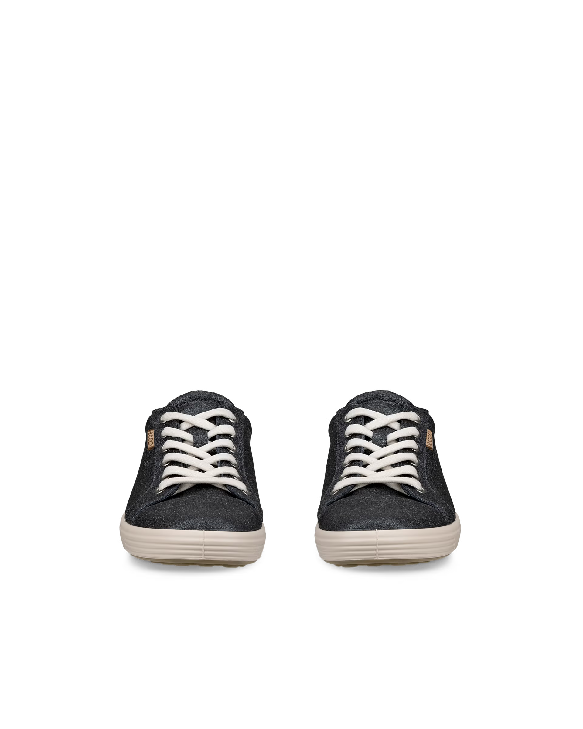 Baskets à lacets ECCO SOFT 7 W argentées et lourdes