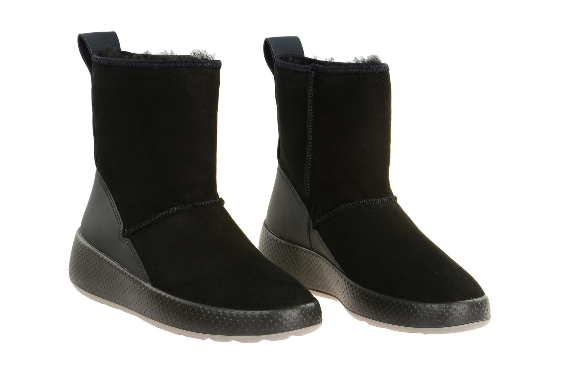 ECCO UKIUK NOIR/NOIR DOUBF.MARLB/ CALDERTEX