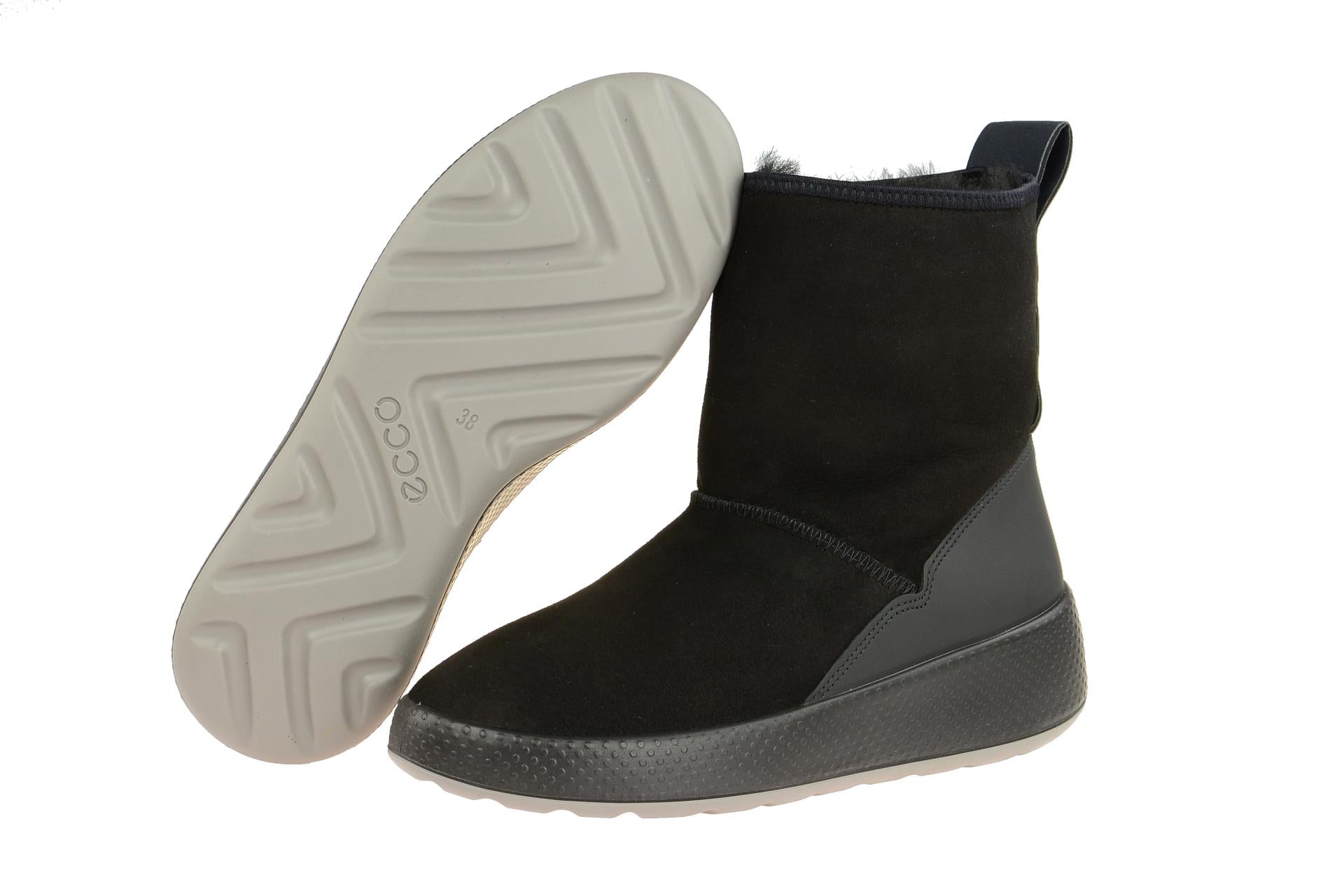 ECCO UKIUK NOIR/NOIR DOUBF.MARLB/ CALDERTEX