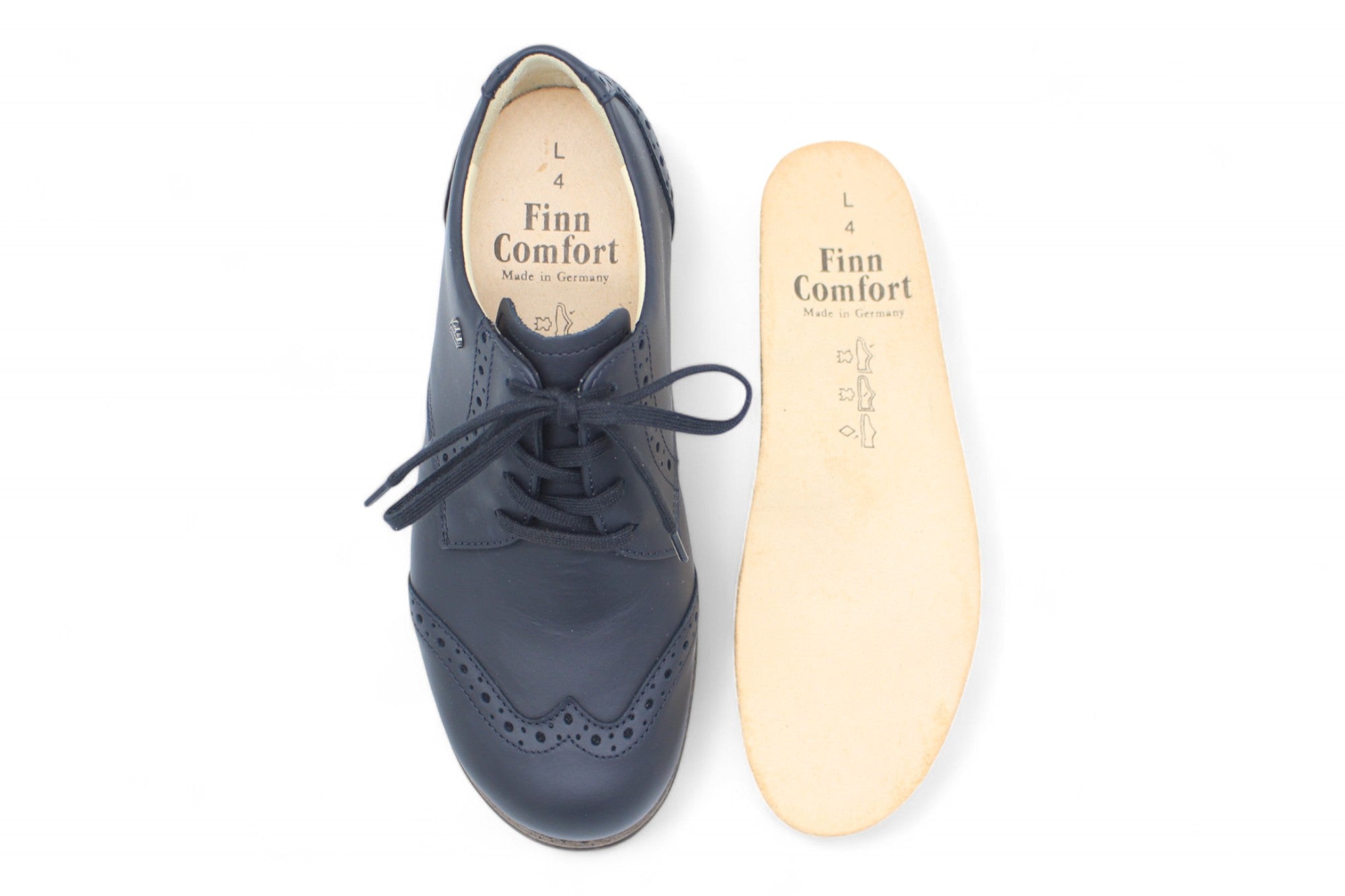 CHAUSSURES FINN COMFORT ASIAGO À LACETS NOIRES SIRIO