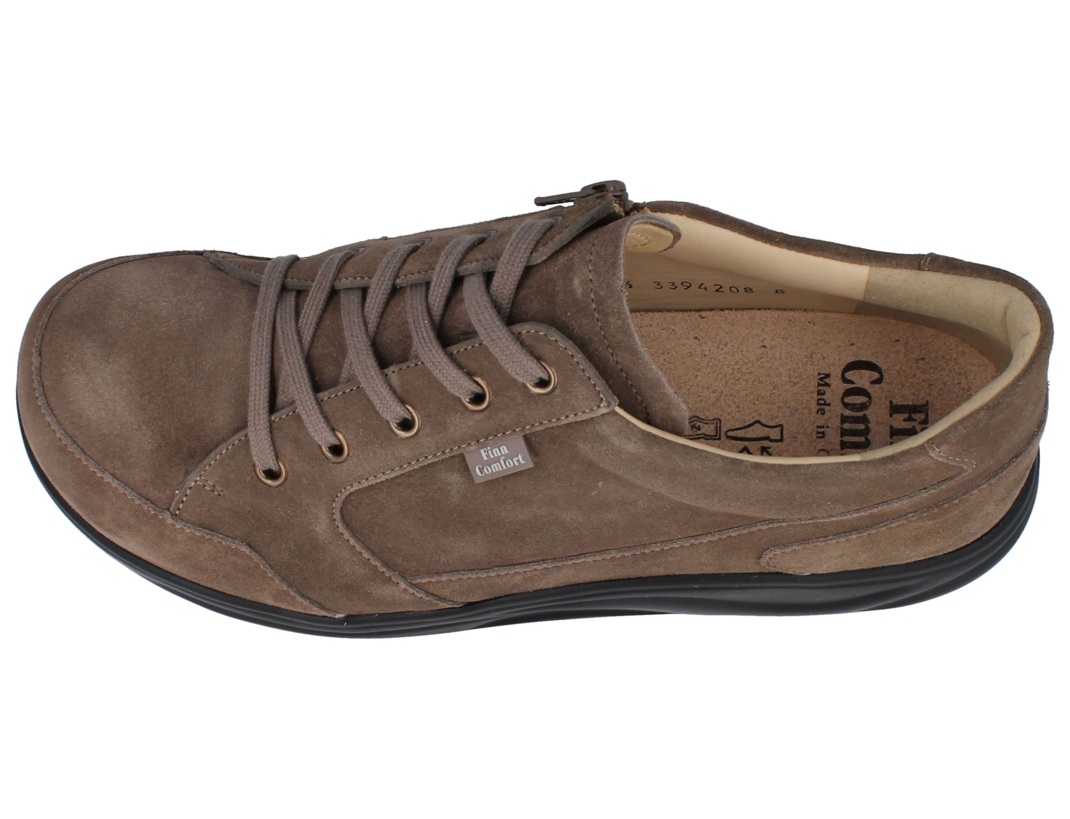 FINN COMFORT HUARAZ ROCKER SOLE VELOURS OXYDE