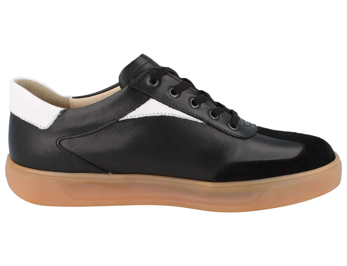 BASKETS FINN COMFORT INTERLAGOS NOIR/BLANC