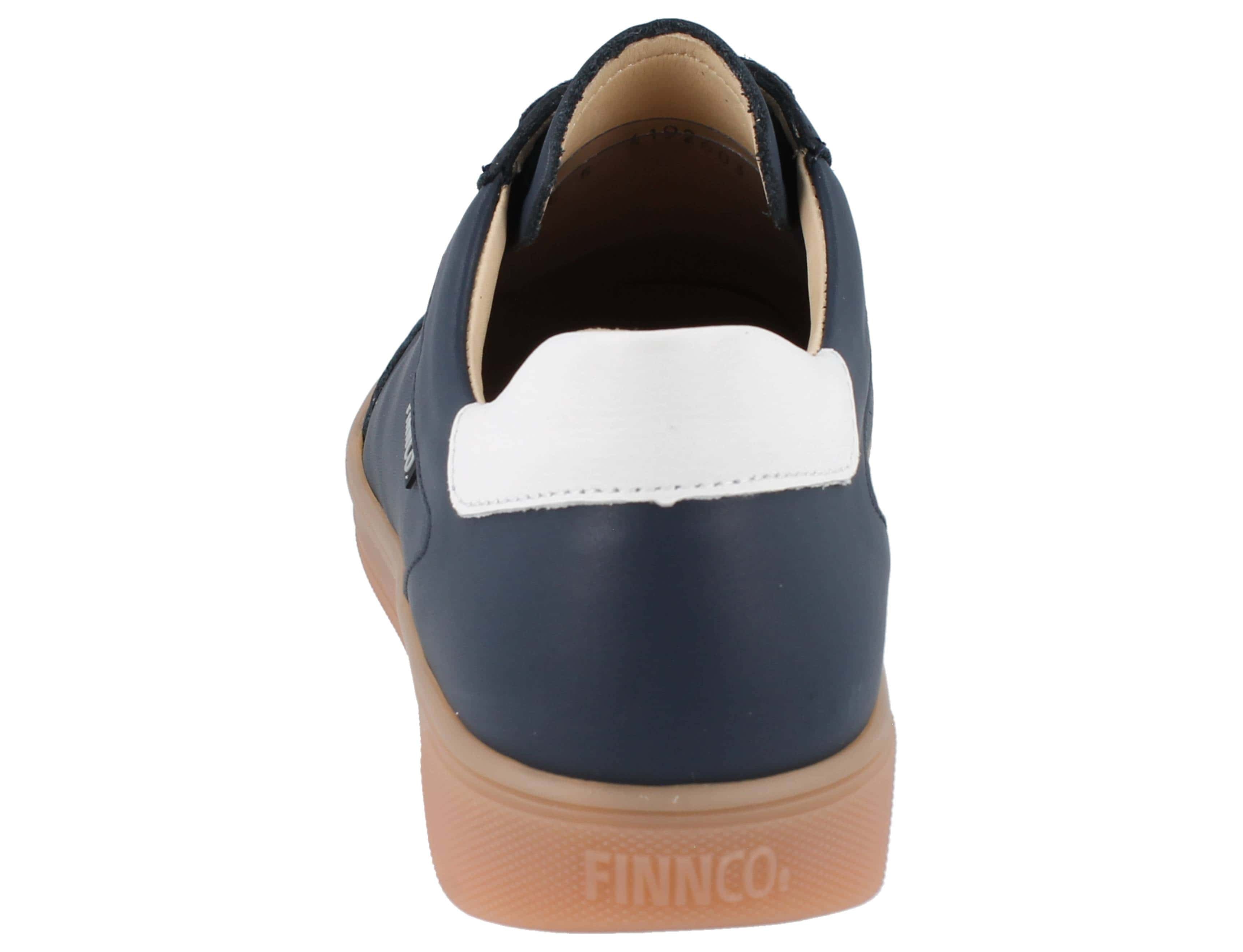 BASKETS FINN COMFORT INTERLAGOS MARINE/BLANC
