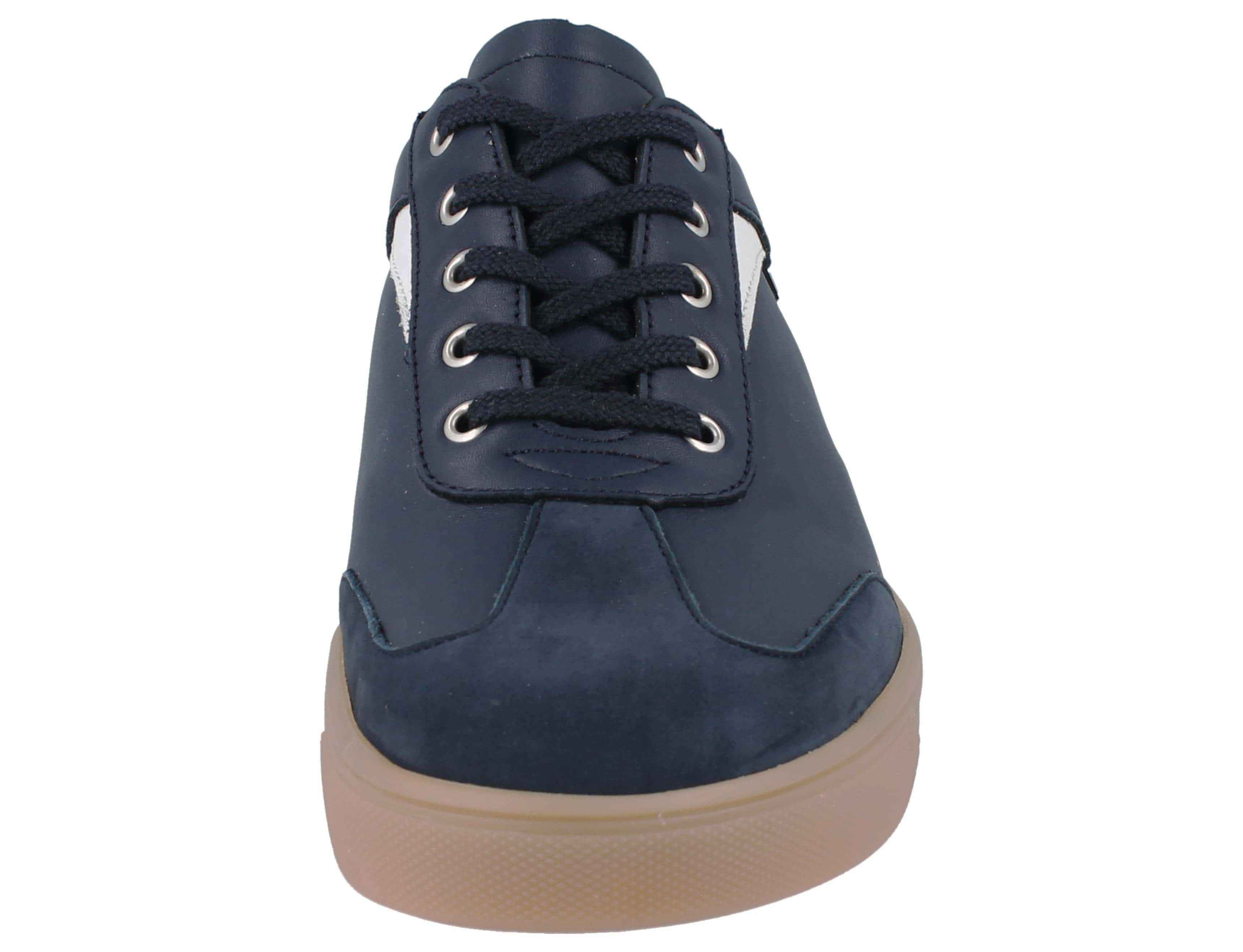 BASKETS FINN COMFORT INTERLAGOS MARINE/BLANC
