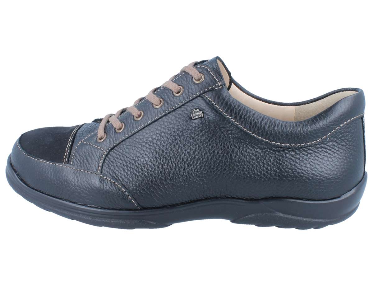FINN COMFORT ALAMO SNEAKER LACE UP BISON