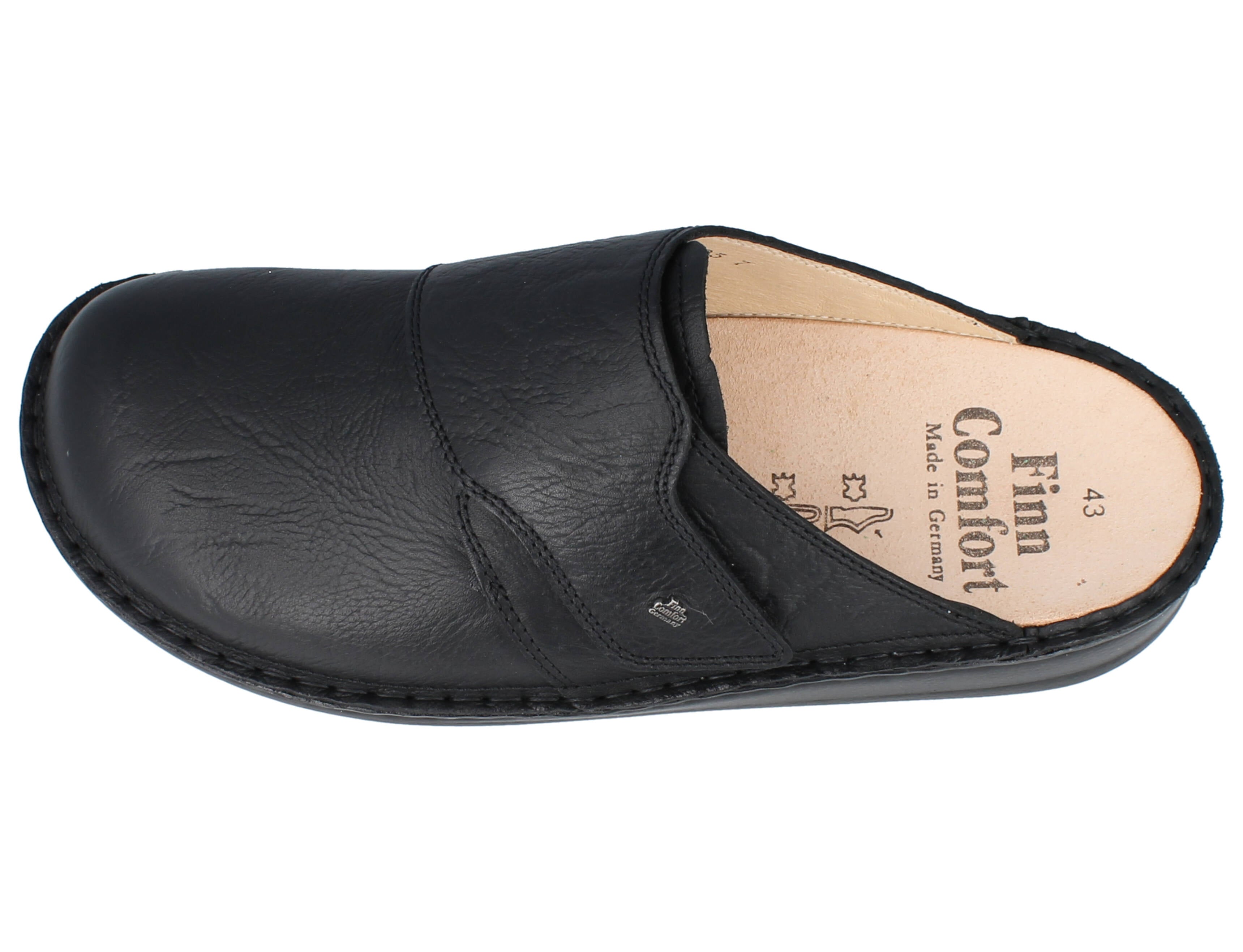 FINN COMFORT AMALFI CLOG BLACK