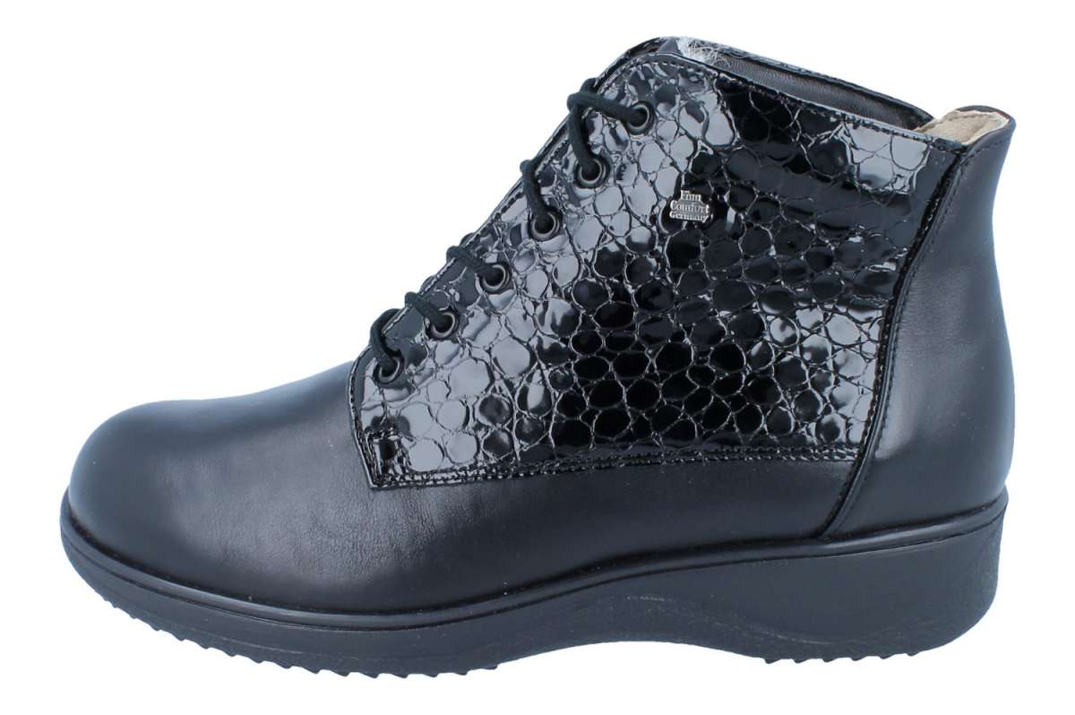 FINN COMFORT FLACHAU BLACK FROG