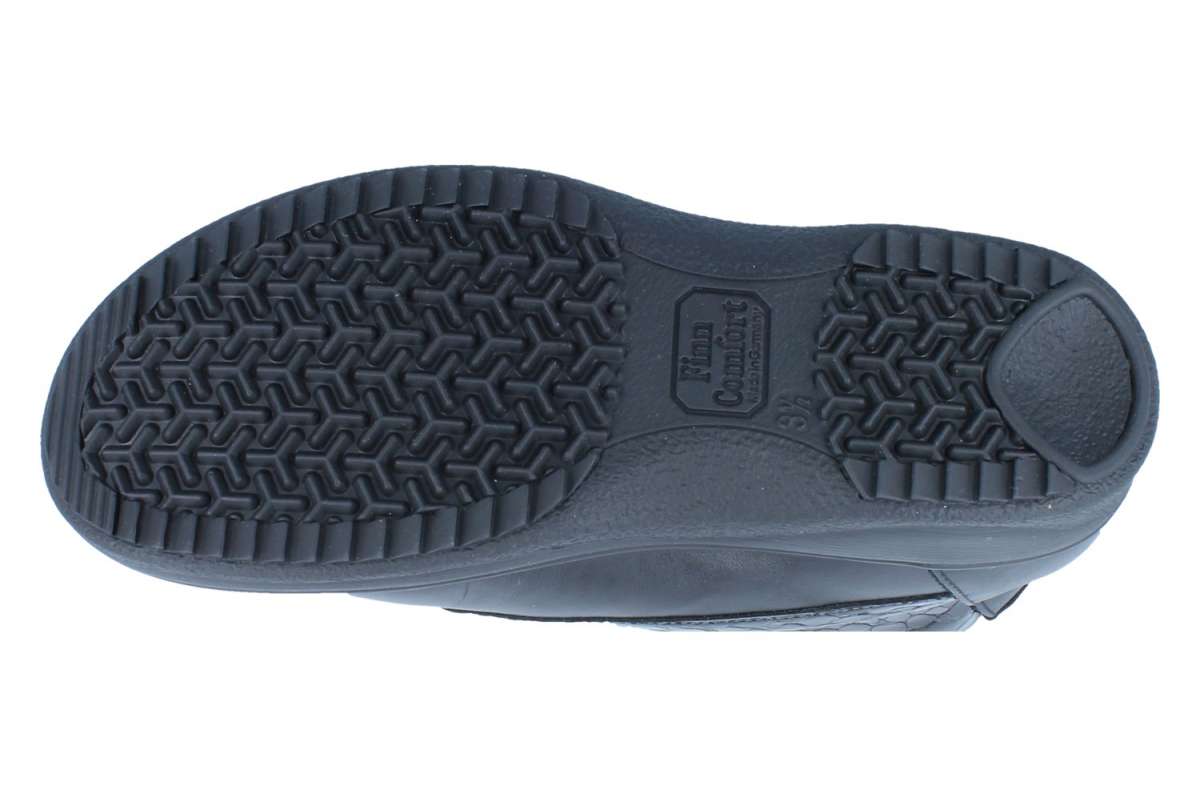 FINN COMFORT FLACHAU BLACK FROG