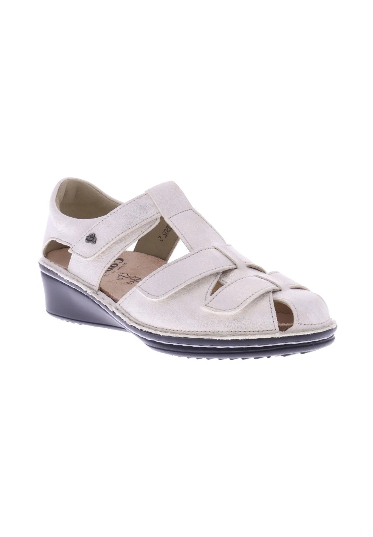 SANDALE FINN COMFORT FUNEN NAPPA NOIR