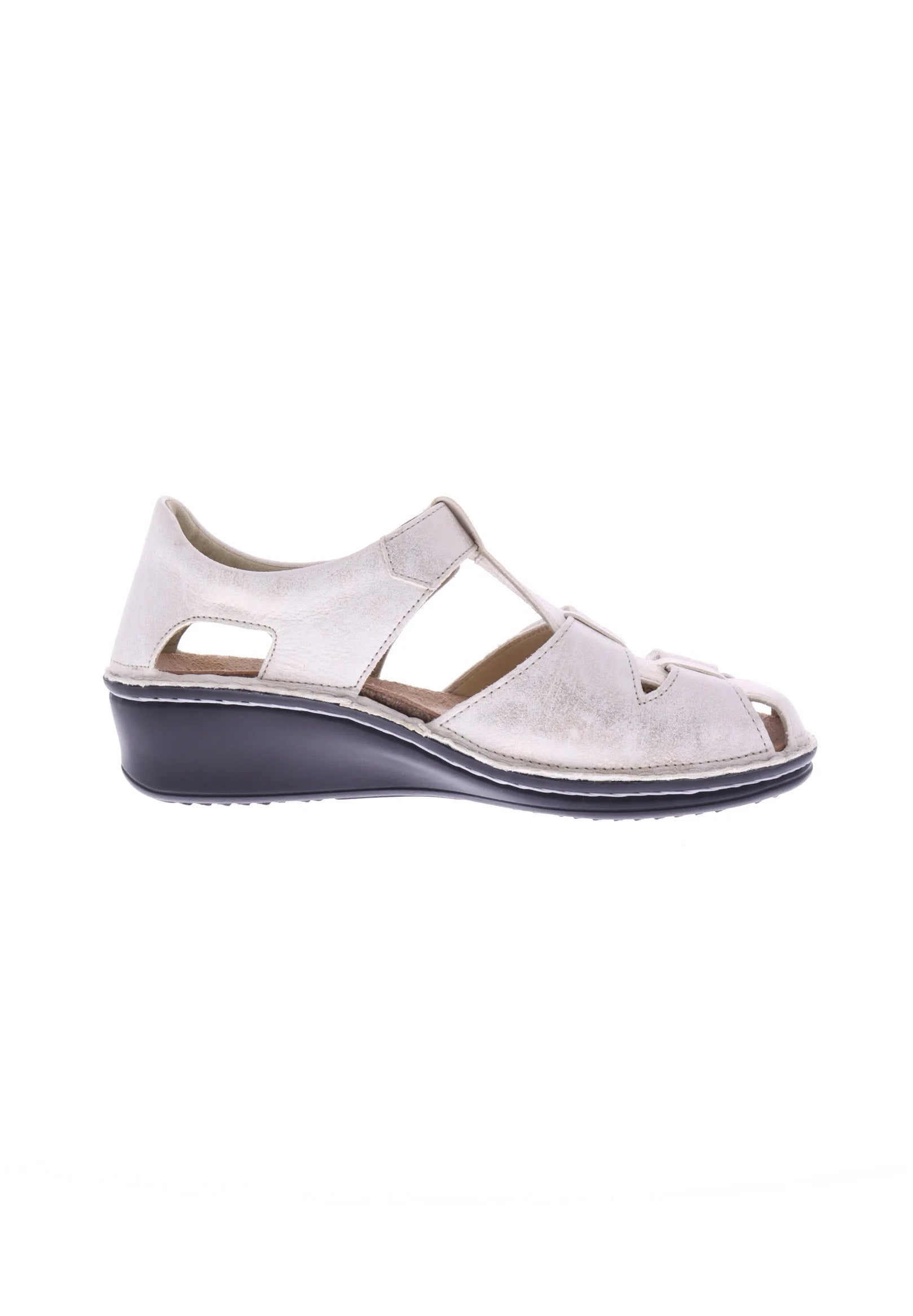 SANDALE FINN COMFORT FUNEN NAPPA NOIR