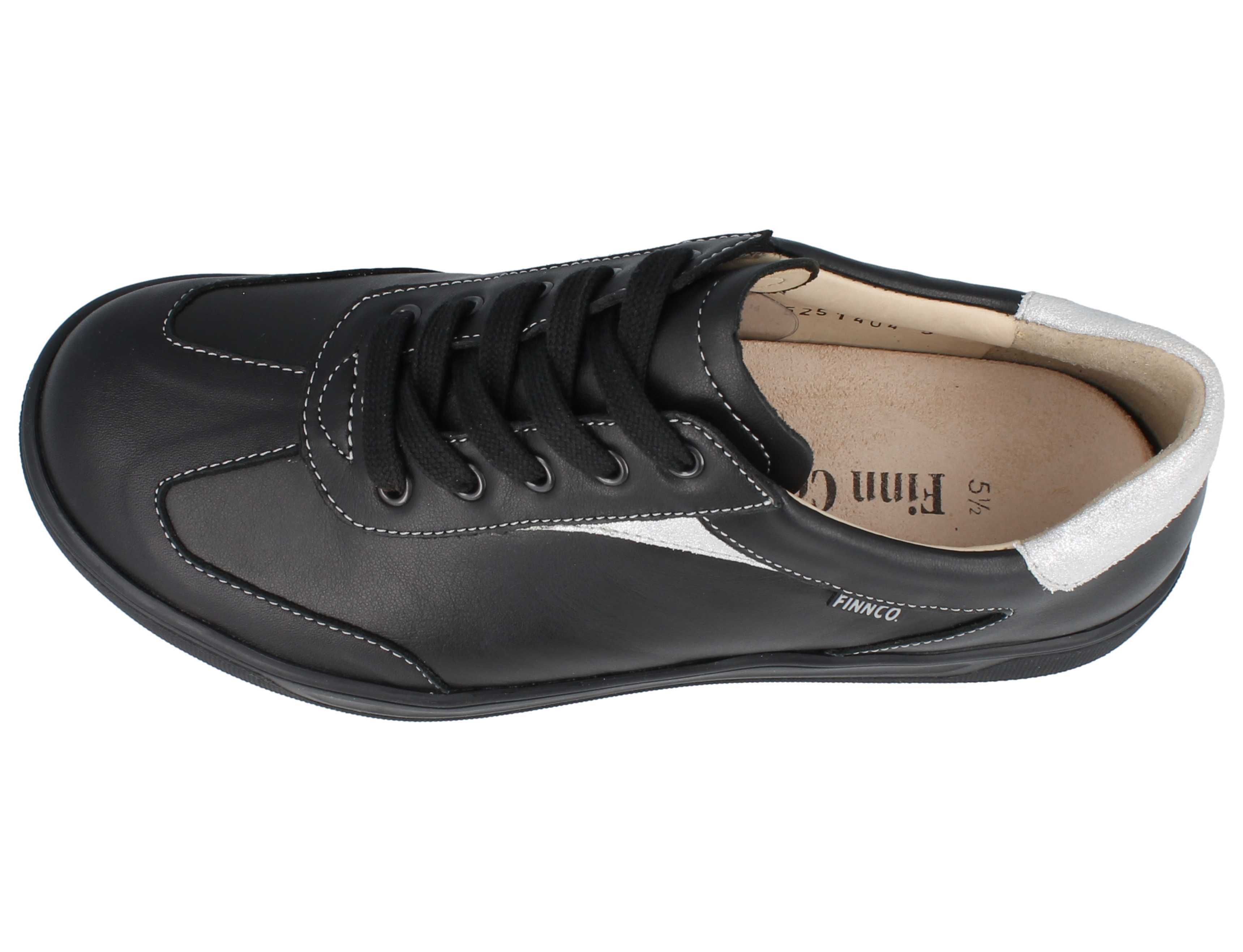 FINN COMFORT INTERLAGOS SNEAKER BLACK SILVER SHOP BUY ONLINE FOOT SENATION