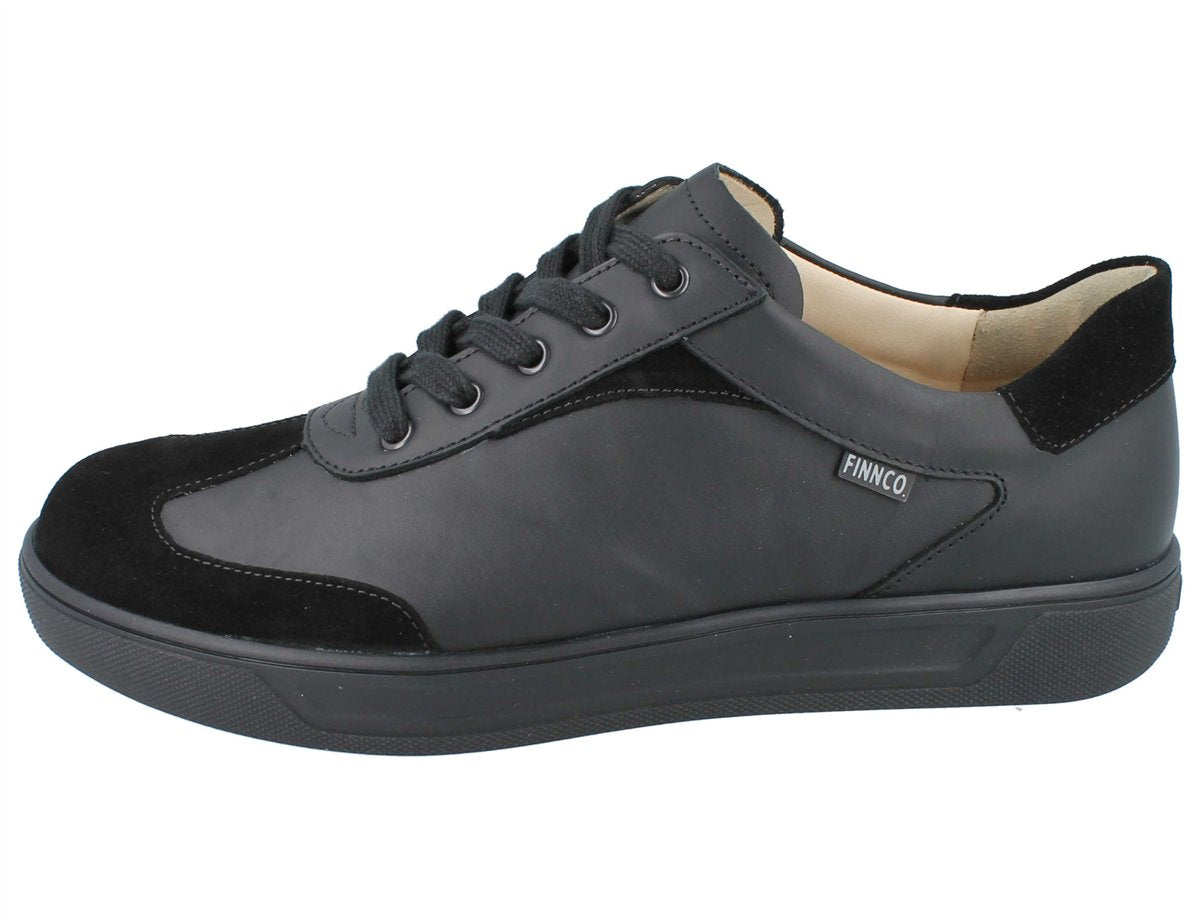 FINN COMFORT INTERLAGOS SNEAKER Black Velour