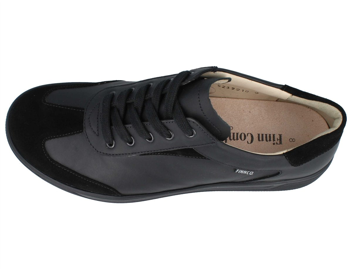 FINN COMFORT INTERLAGOS SNEAKER Black Velour