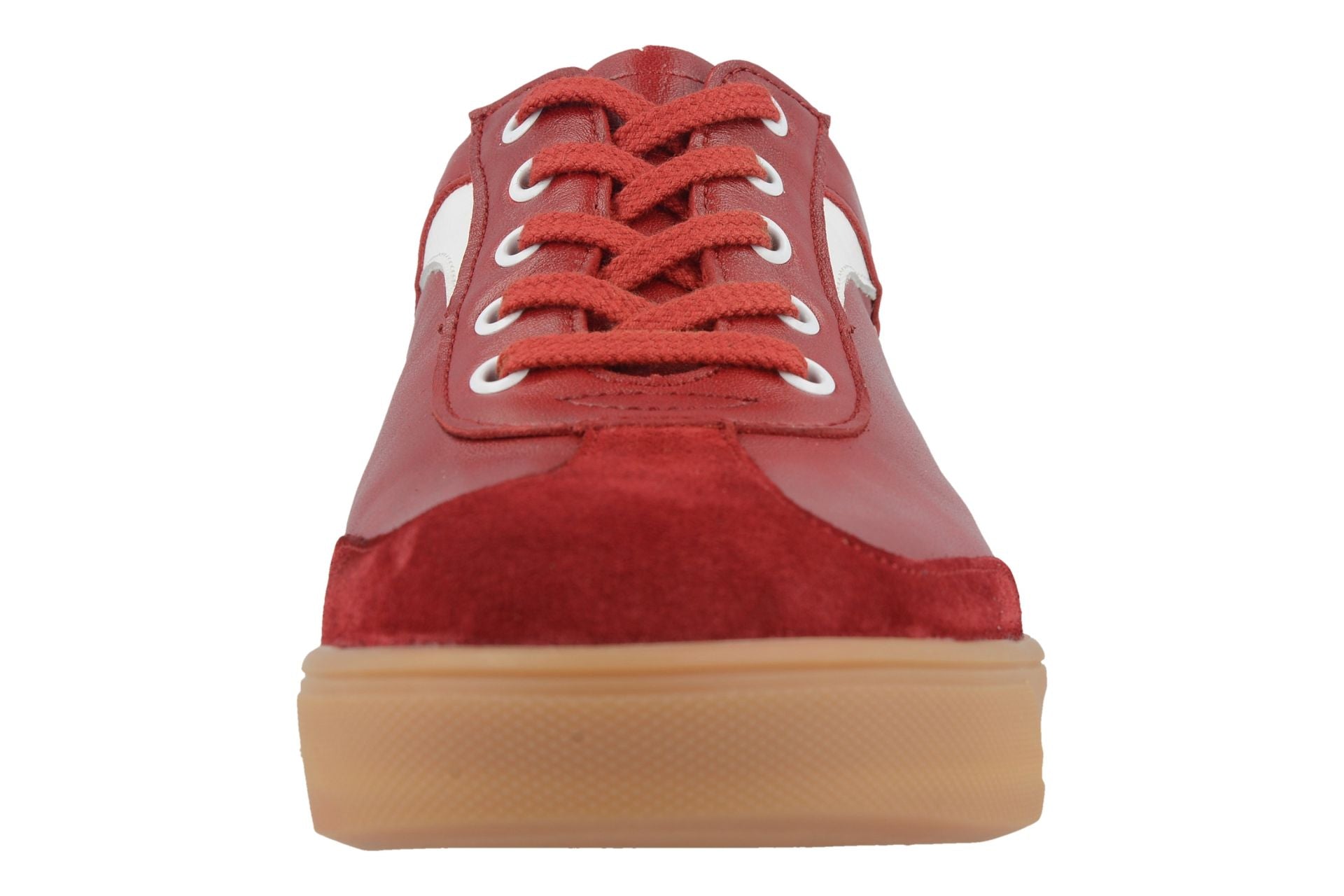 BASKETS FINN COMFORT INTERLAGOS À LACETS POMODORE/BLANC
