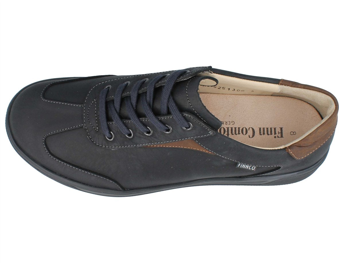 FINN COMFORT INTERLAGOS SNEAKER NAVY BARREL_