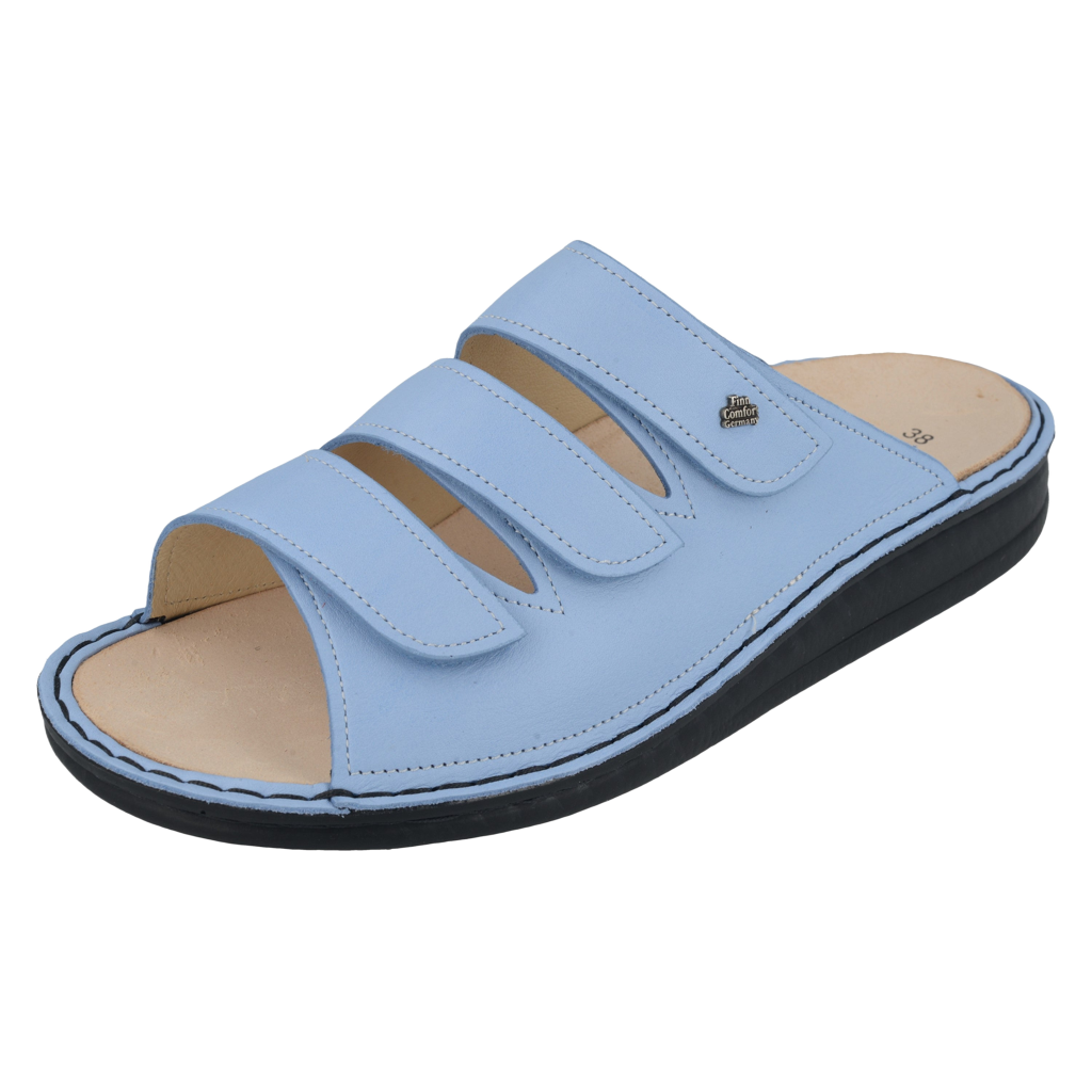 FINN COMFORT KORFU SANDAL BLUE FINN COMFORT KORFU SANDAL BLUE