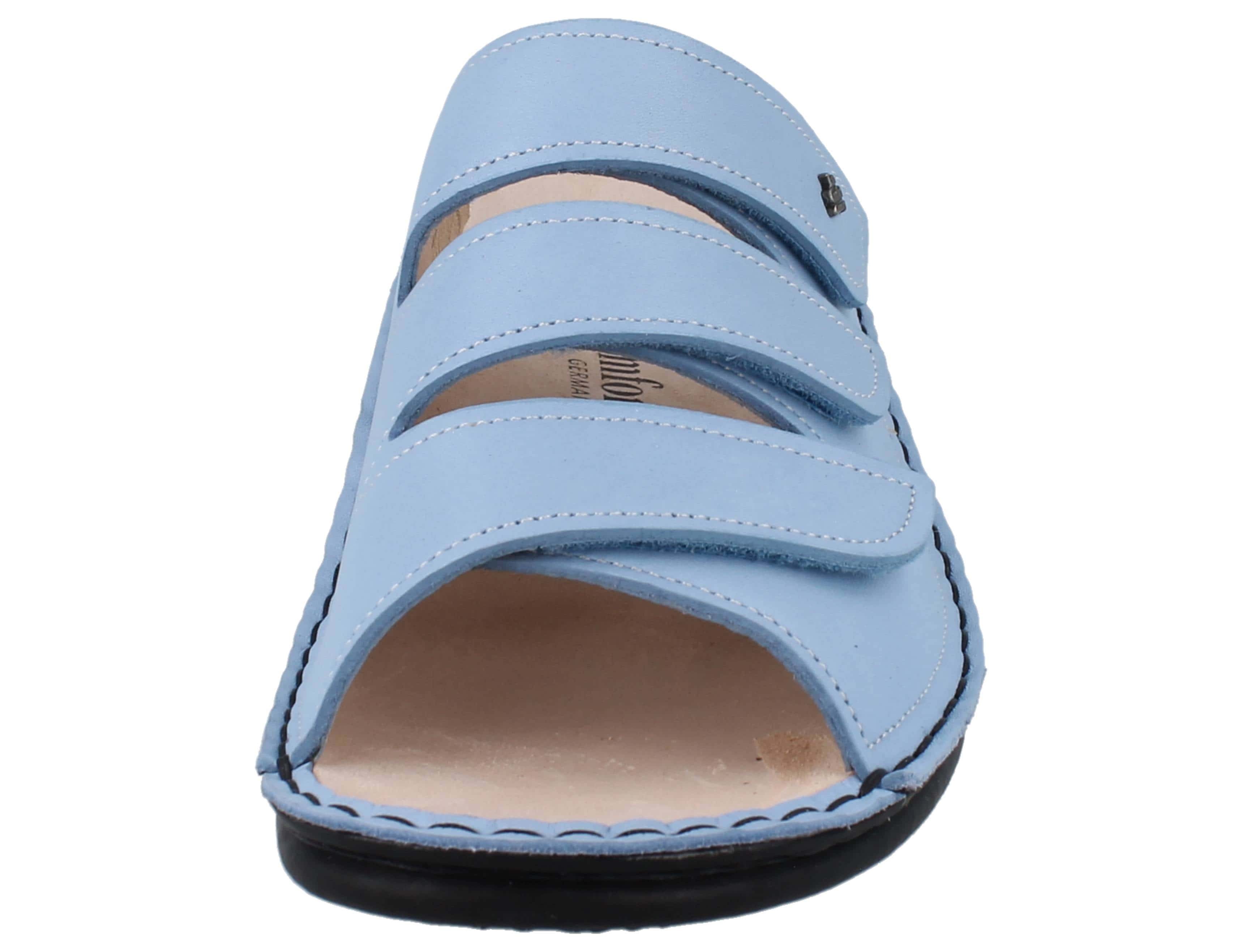 SANDALE FINN COMFORT KORFU BLEU NUBE