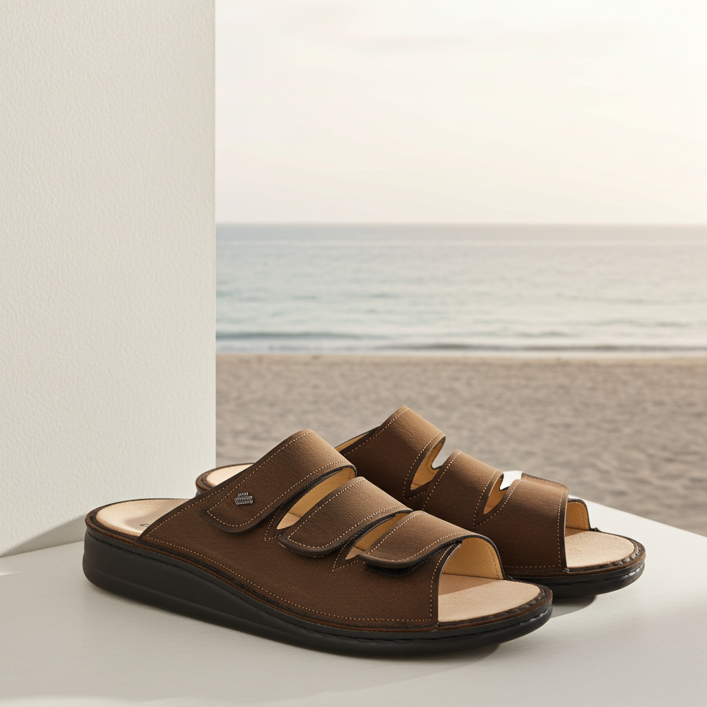 FINN COMFORT KORFU SANDAL BROWN ANTIK WOMEN MEN FOOT SENSATION ONLINE STORE CANADA TORONTO VANCOUVER FREE DELIVERY FAST SHIPPING BEST RANGE COLLECTION